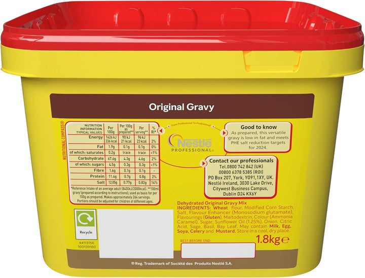MAGGI Original Gravy Mix, 1.8 kg – Authentic Thick Gravy for Roasts & Classic Dishes
