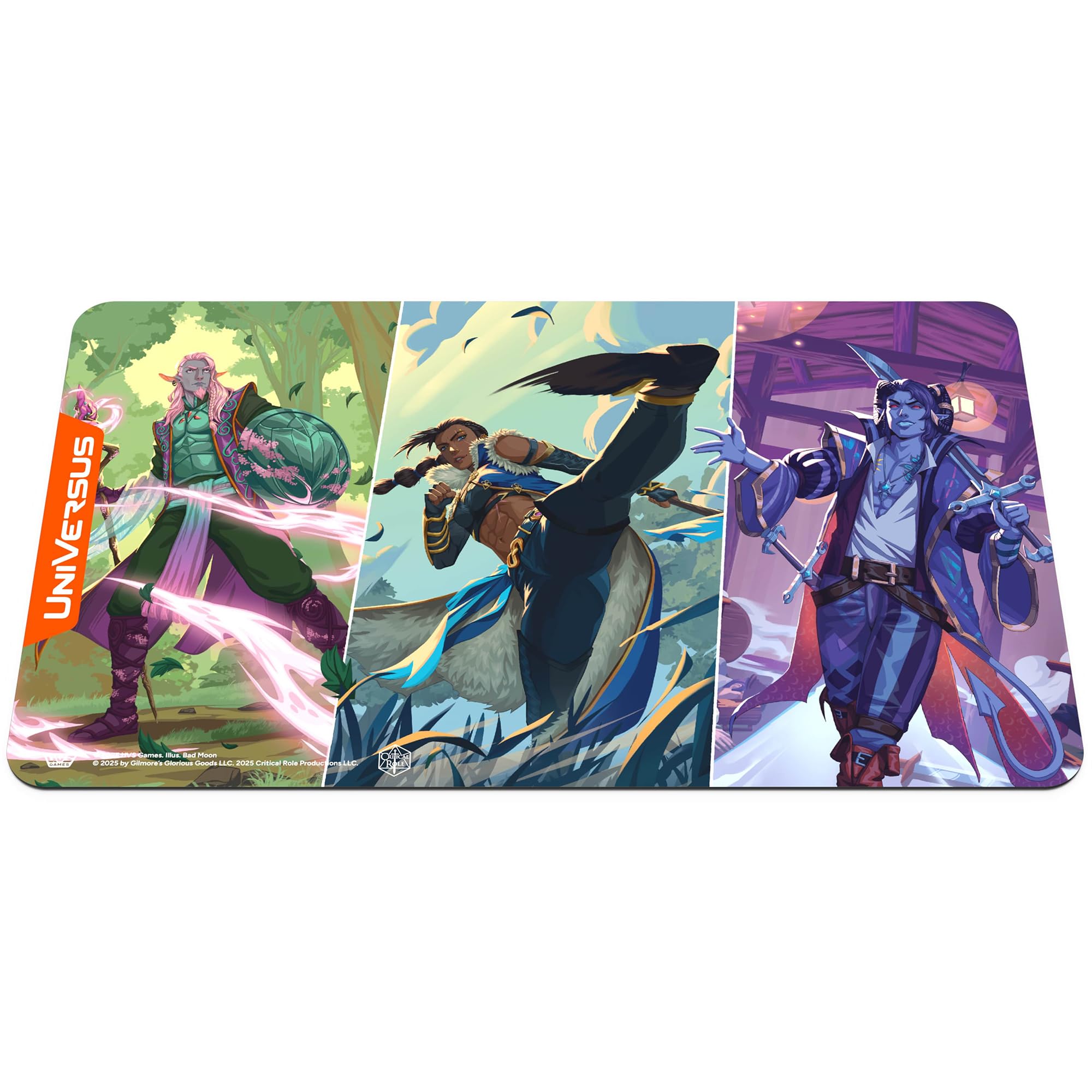 UniVersus Critical Role: Heroes of Exandria Playmat - Caduceus, Beauregard & Molly 2