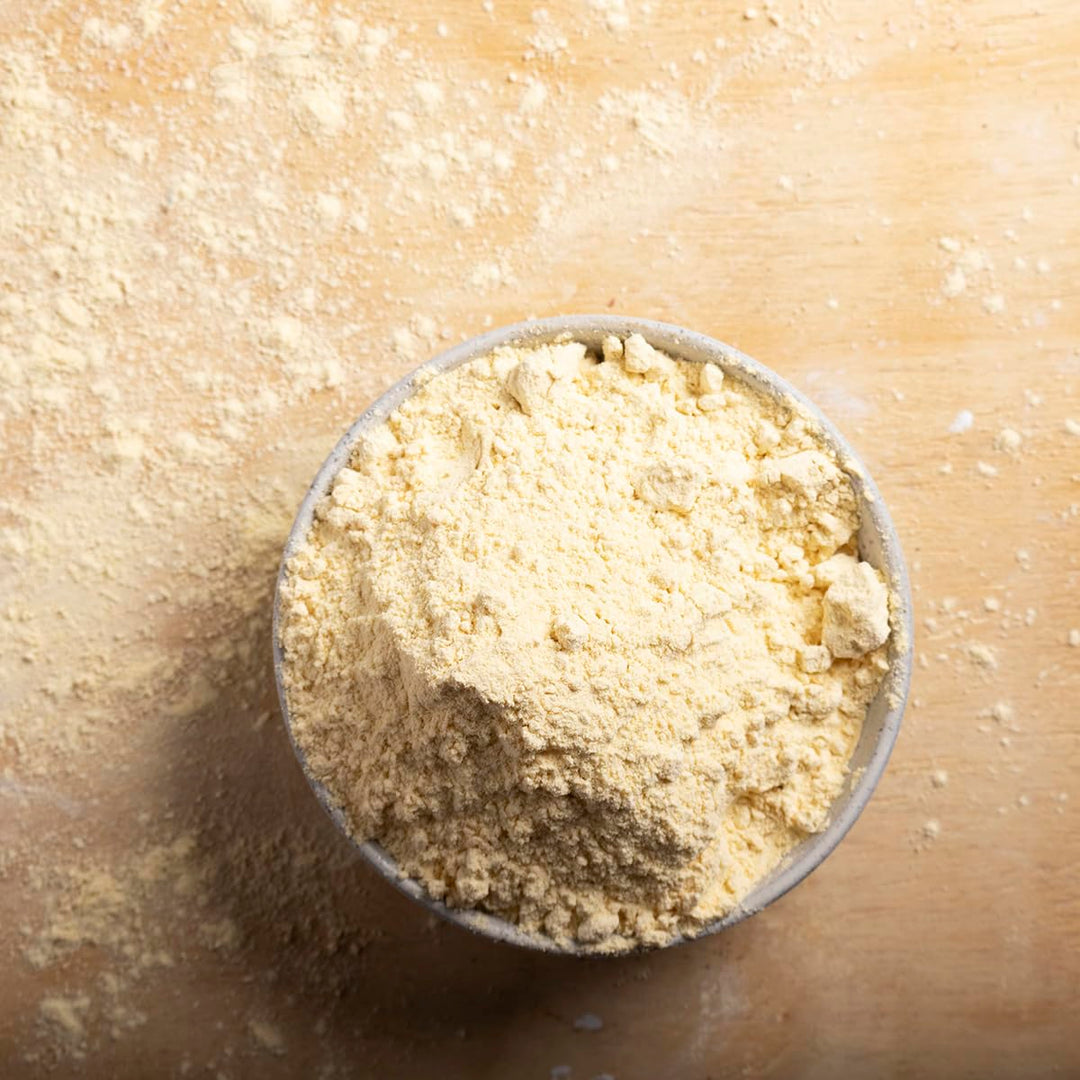 Wholefood Earth Chickpea Flour 1 kg - Gluten-Free, GMO-Free, High-Fibre Baking Flour