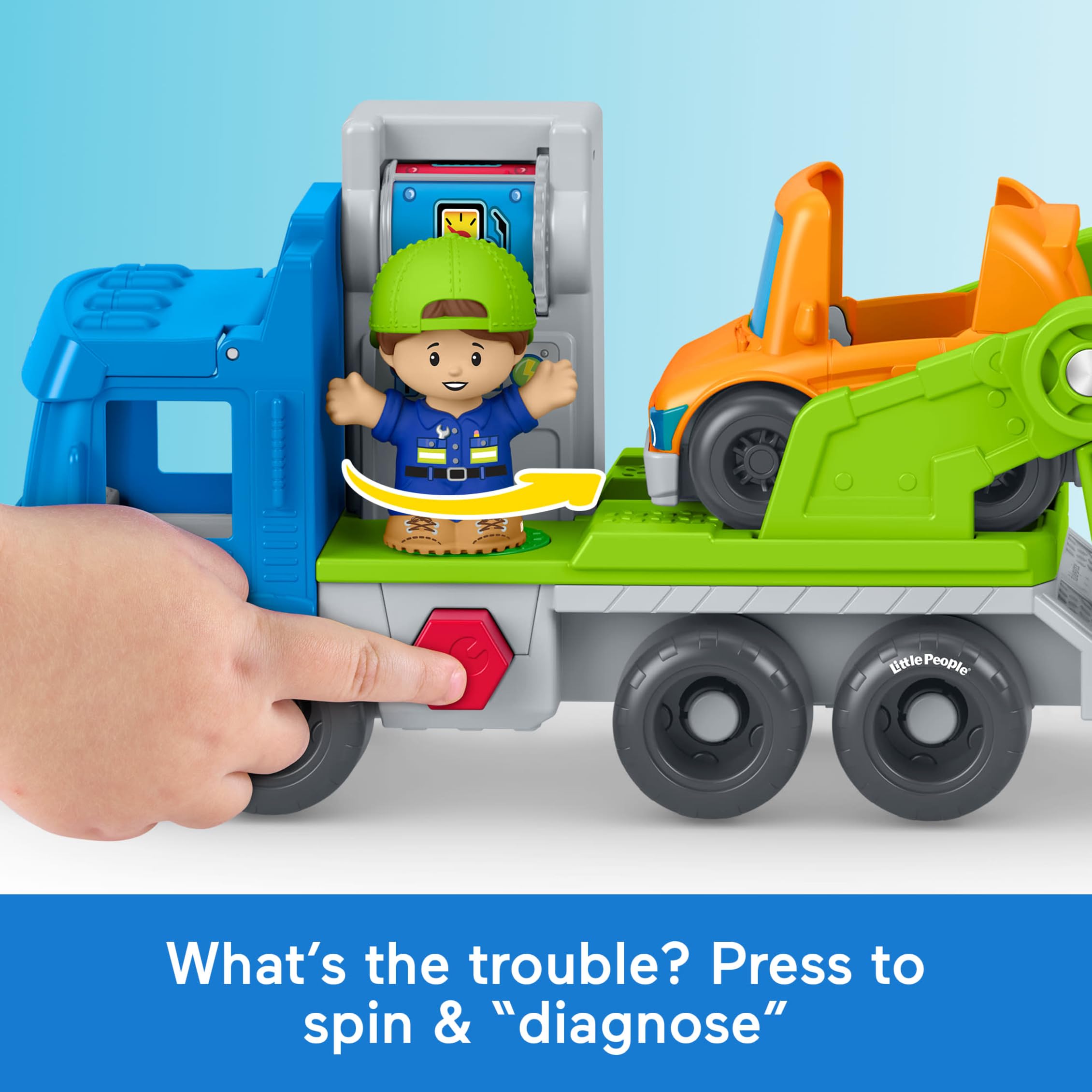 Fisher-Price Little People Load & Roll Hauler Playset - Ages 1Y+ 5