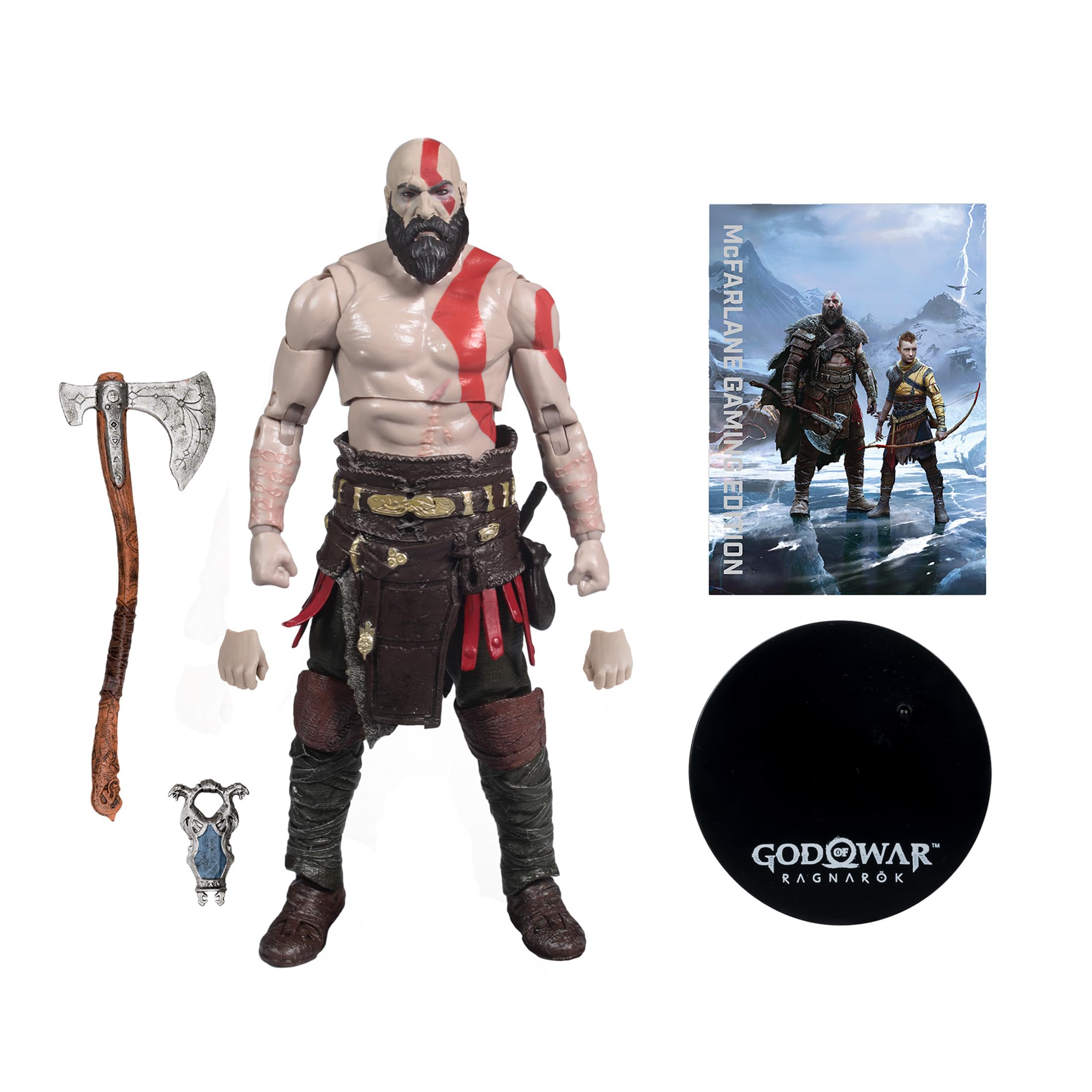 McFarlane God of War Kratos (God of War Ragnarok) 7in Deluxe Action Figure | Ultra Articulation | Ages 16+ 2