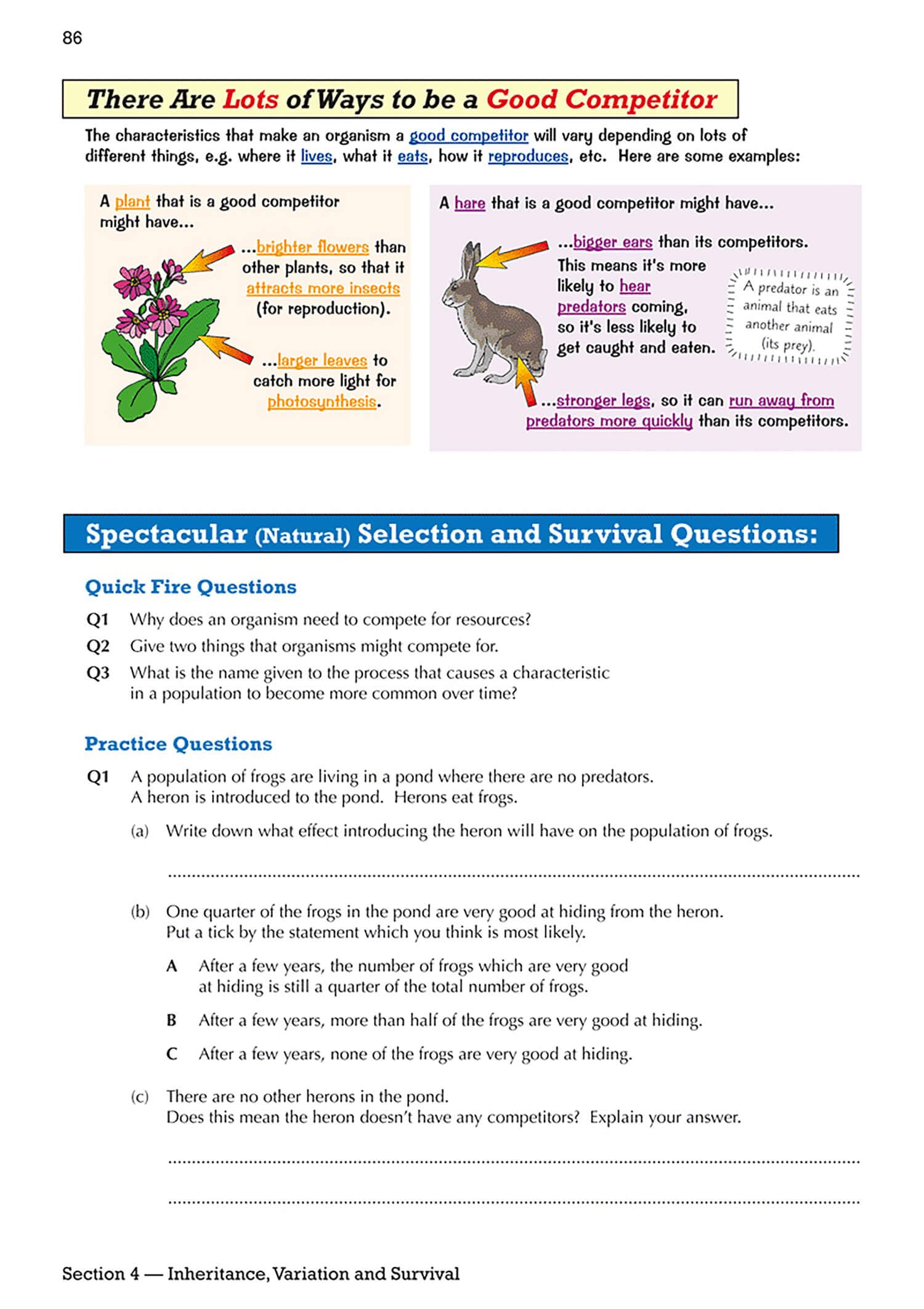 CGP KS3 Biology Study & Question Book - Higher Level | Ages 11-14 | Paperback 9