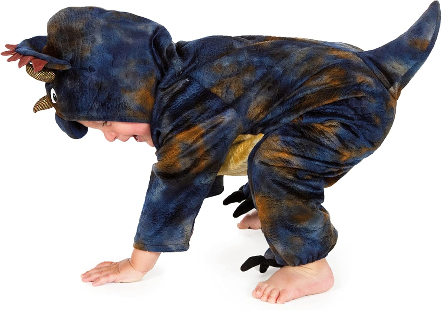 Baby Triceratops Onesie - Dinosaur Costume for Kids 2-3 Years