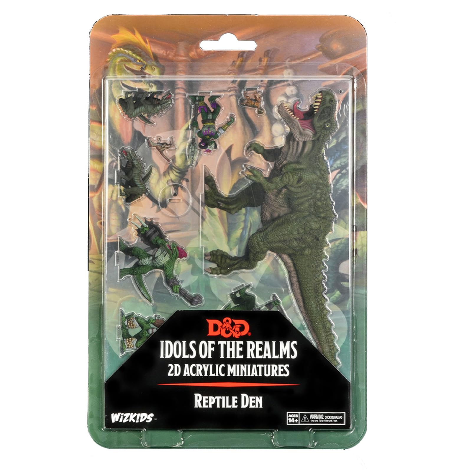 WizKids D&amp;D Idols of the Realms: Reptile Den Scales &amp; Tails 2D-Miniaturen 1