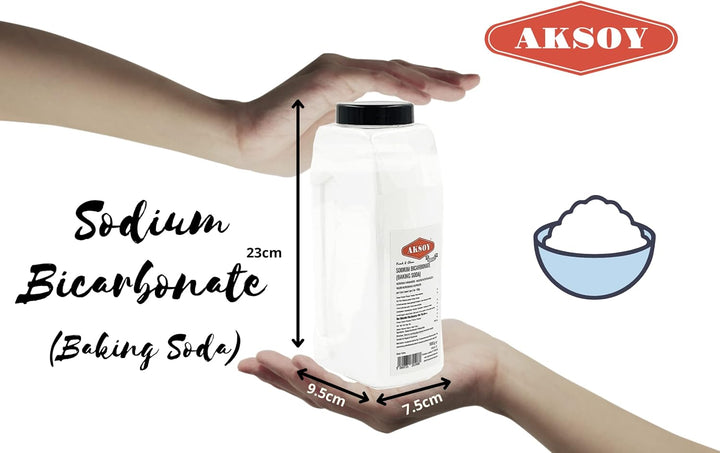 Aksoy Baking Soda 1.8KG || Pure Sodium Bicarbonate Powder, Highest Purity, Food
