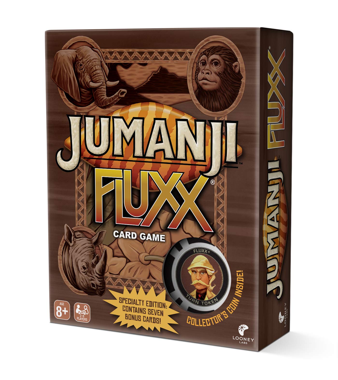 Looney Labs Jumanji Fluxx Kartenspiel – Gemischte Farben 5