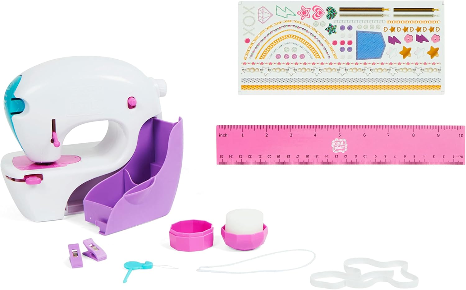 Cool Maker Stitch n Style Fashion Studio - Battery-Powered No-Thread Sewing Machine for Kids 2