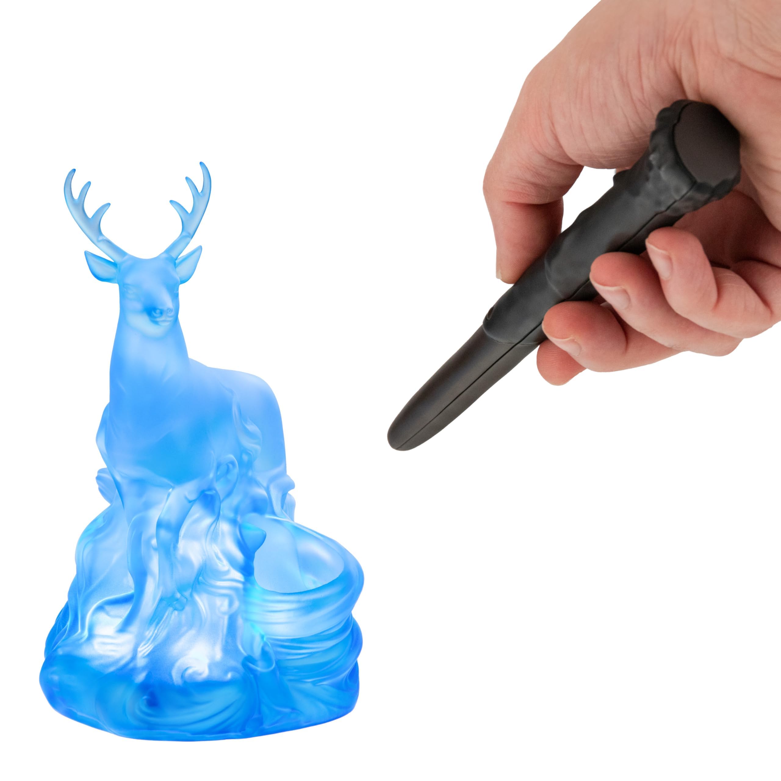 Paladone Harry Potter Deer Patronus Light with Wand Remote Control | LED | Plastic