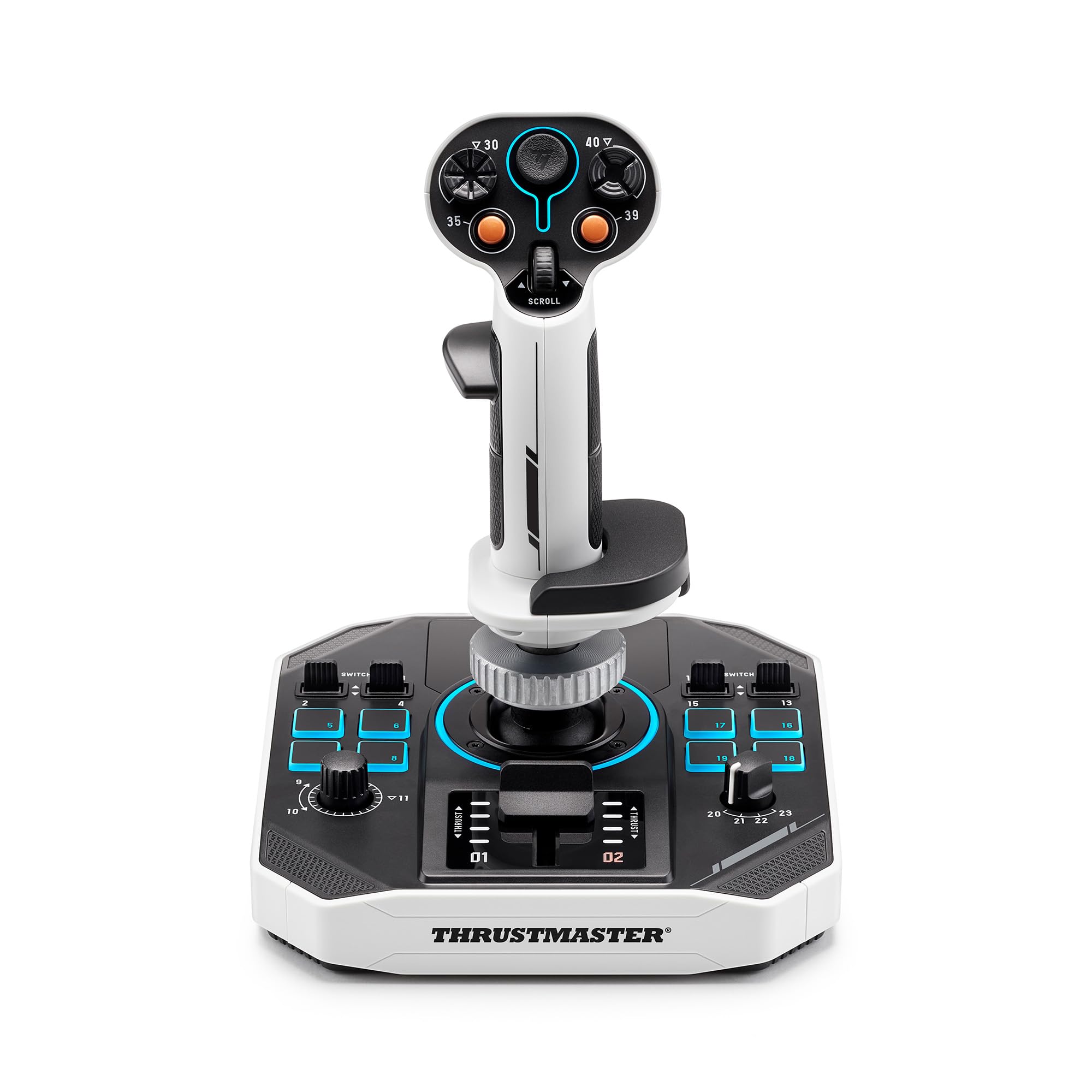 Thrustmaster Sol-R 1 Flightstick - Ambidextrous Joystick with 44 Actions for PC Gaming 1
