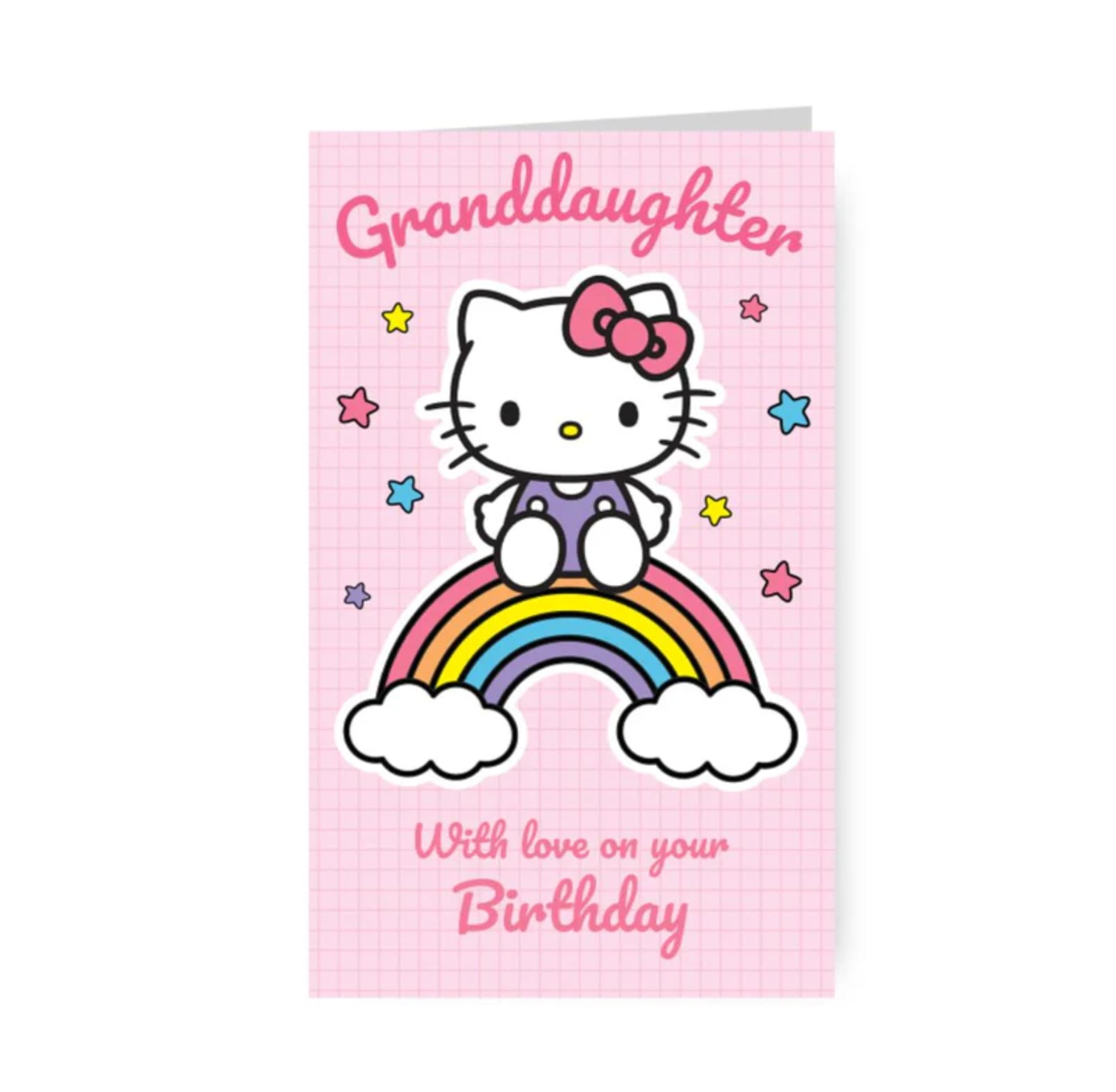 Danilo Promotions LTD Hello Kitty Granddaughter Birthday Card | 176mm x 127mm