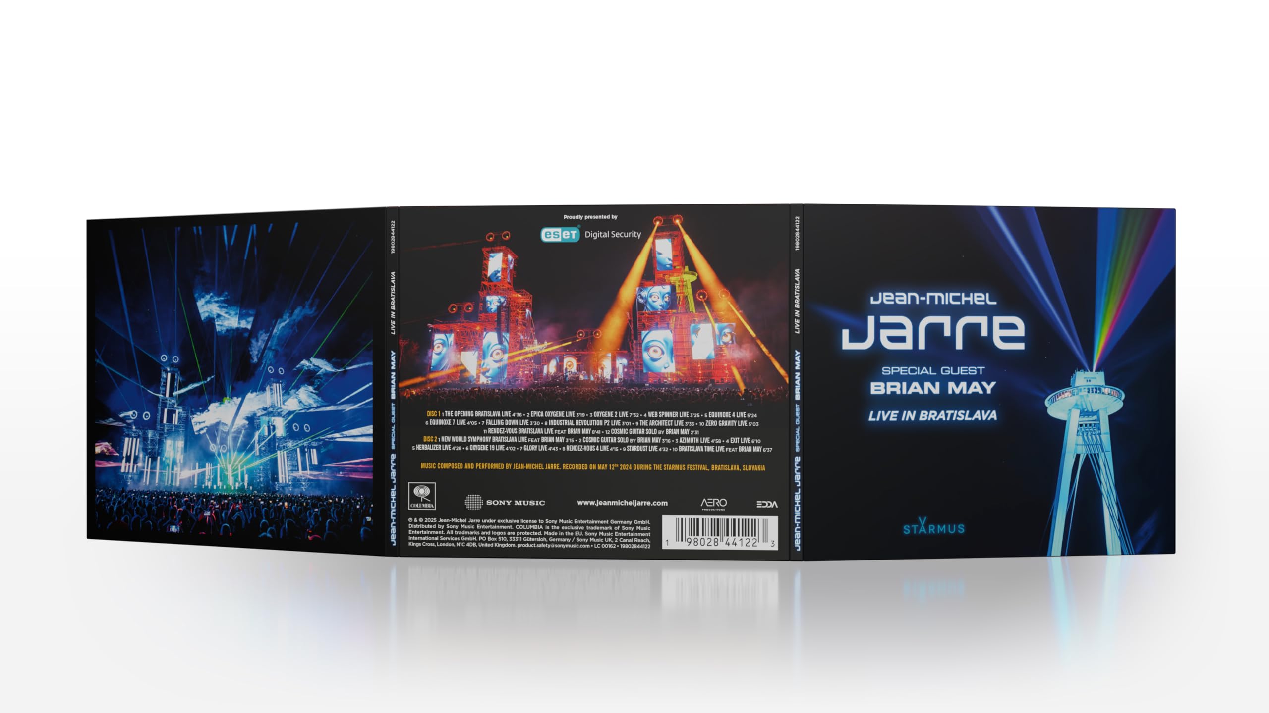 Jean-Michel Jarre – Live in Bratislava [Audio-CD] 3