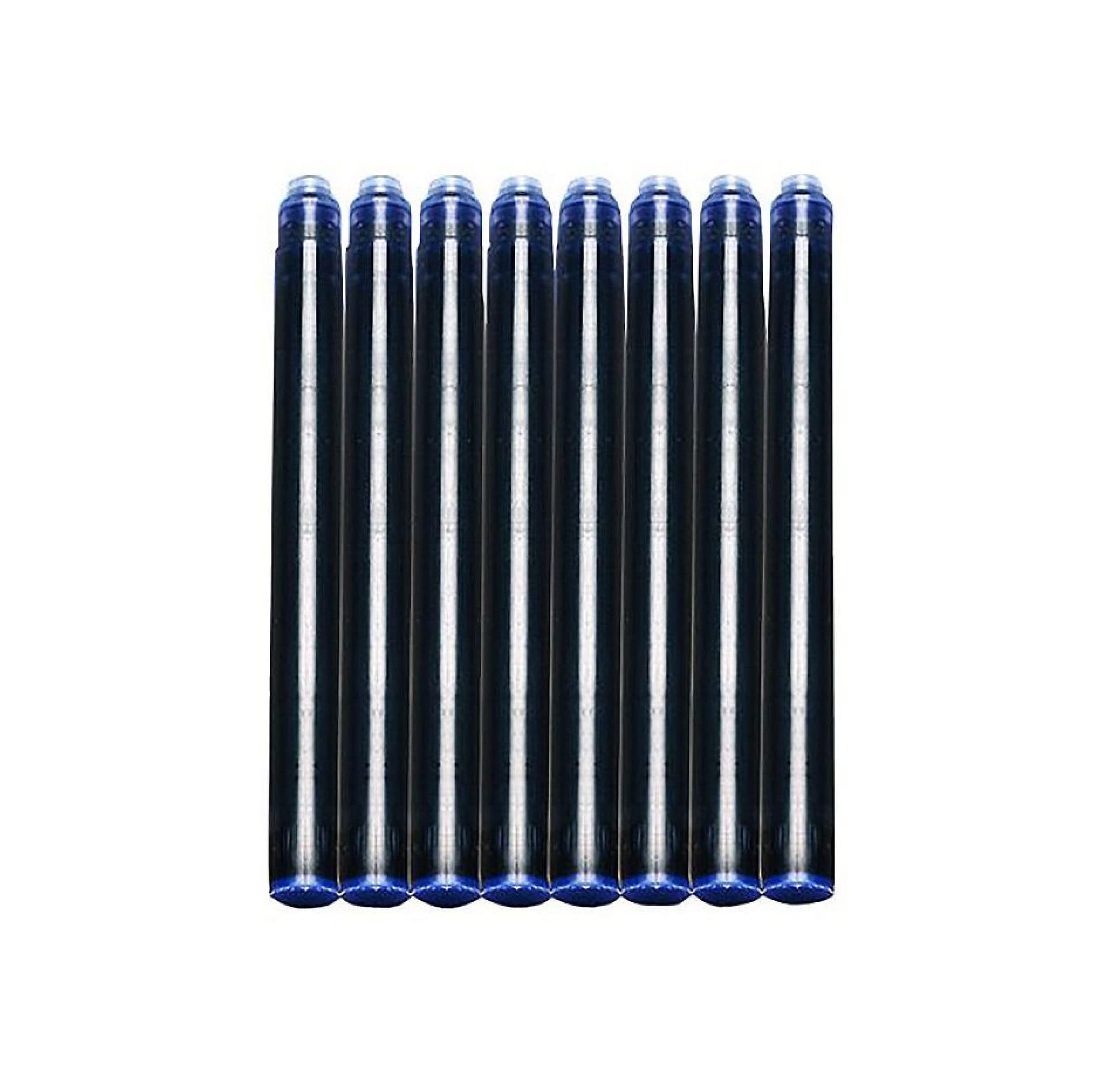 Waterman Fountain Pen Refills - Long Cartridges | Serenity Blue Ink | 8 Count 2