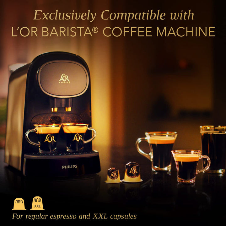 L'OR BARISTA Double Ristretto XXL Aluminium Medium Roast Coffee Capsules (50 Capsules)