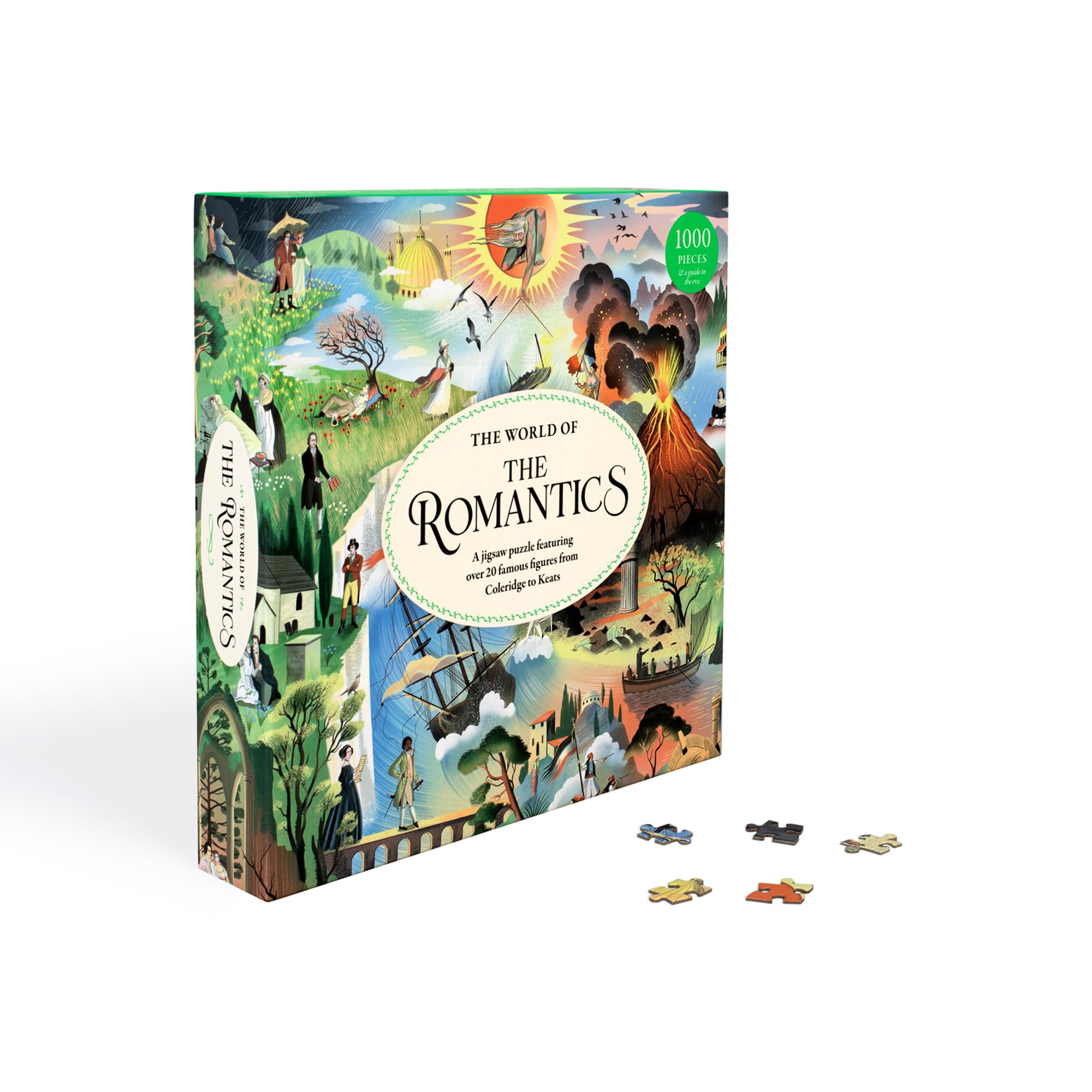 The World of the Romantics 1000 Piece Puzzle - Jigsaw Puzzle Featuring Romantic Era Characters 3