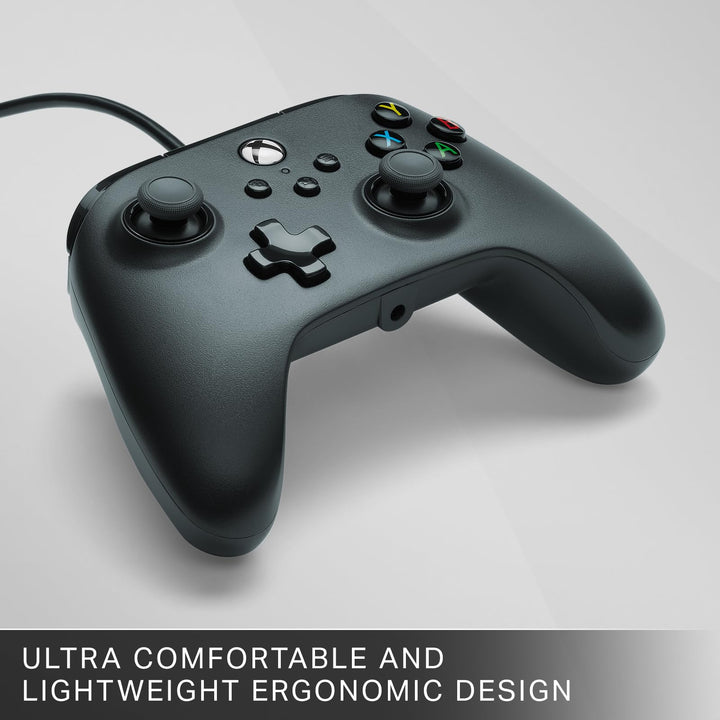 PowerA Wired Controller for Xbox Series X|S, Xbox One, PC - Officially Licensed with Dual Rumble, Immersive Triggers, 10ft USB-C Cable