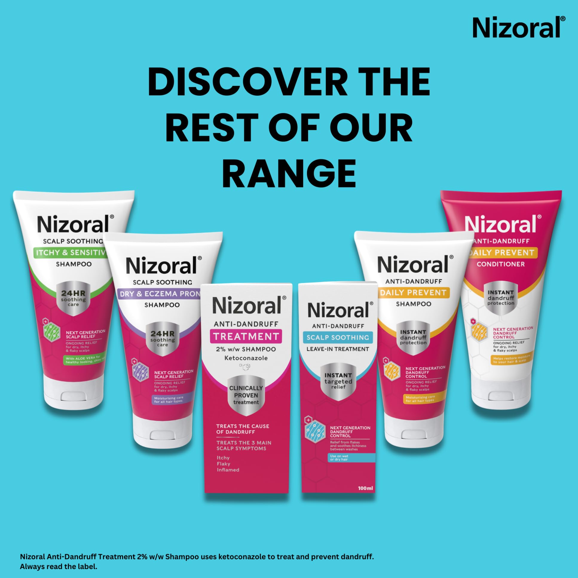 Nizoral Scalp Soothing Leave-in Treatment (120g)