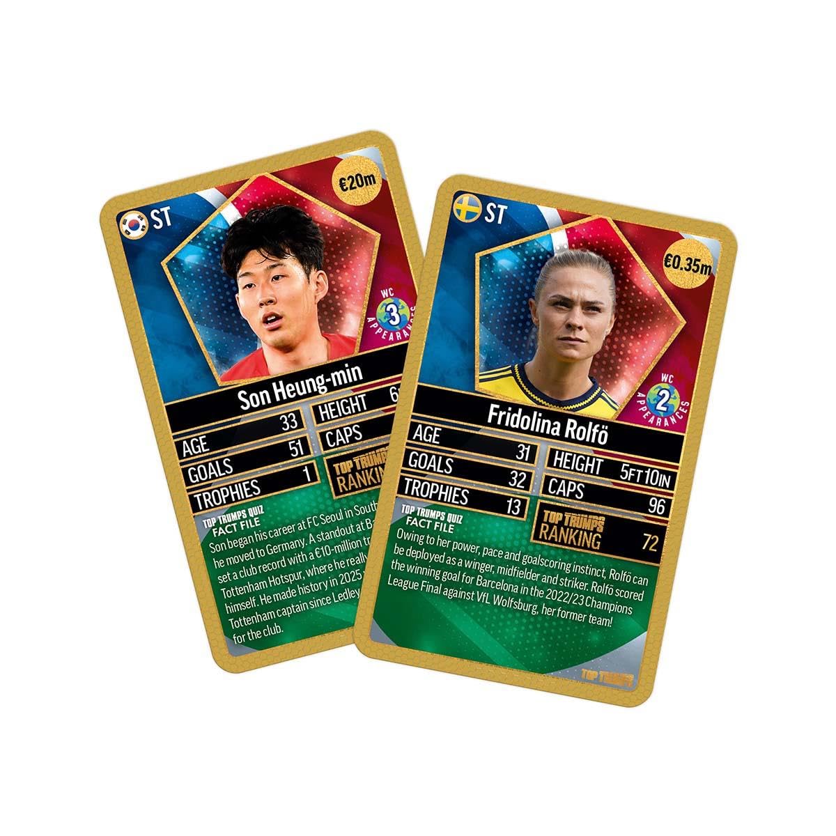 Top Trumps World Football Stars Top 200 Card Game - Chrome Gold Pack | Unisex Children 6