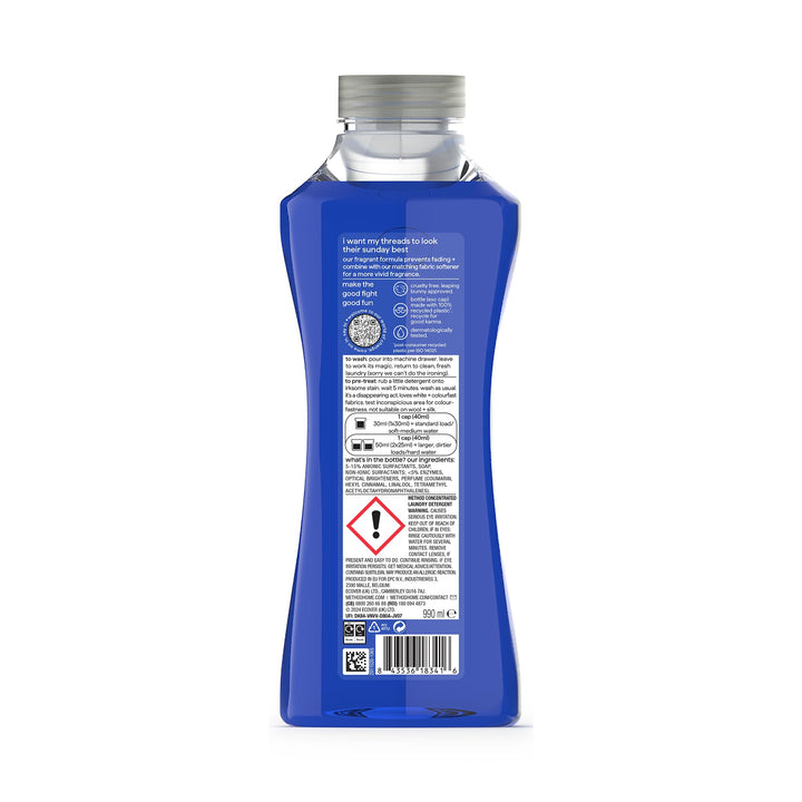 Method - Concentrated Laundry Detergent Liquid, Fresh Berry Scent, 990ml