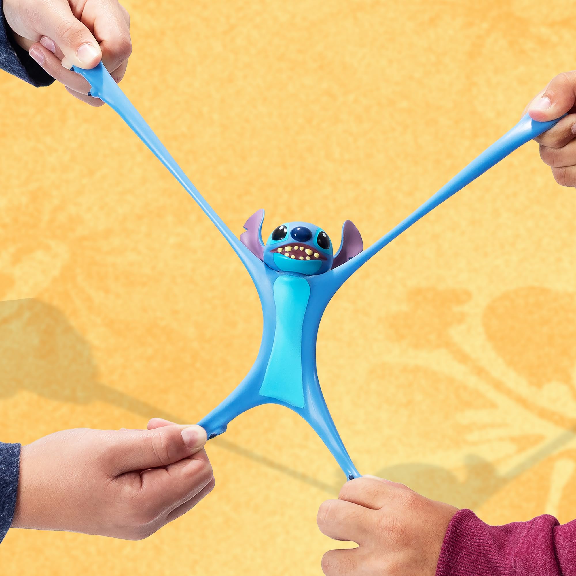 Basic Fun Stretch Armstrong Mini Disney Stitch - Pocket-Sized Stretchy Latex Figure 3