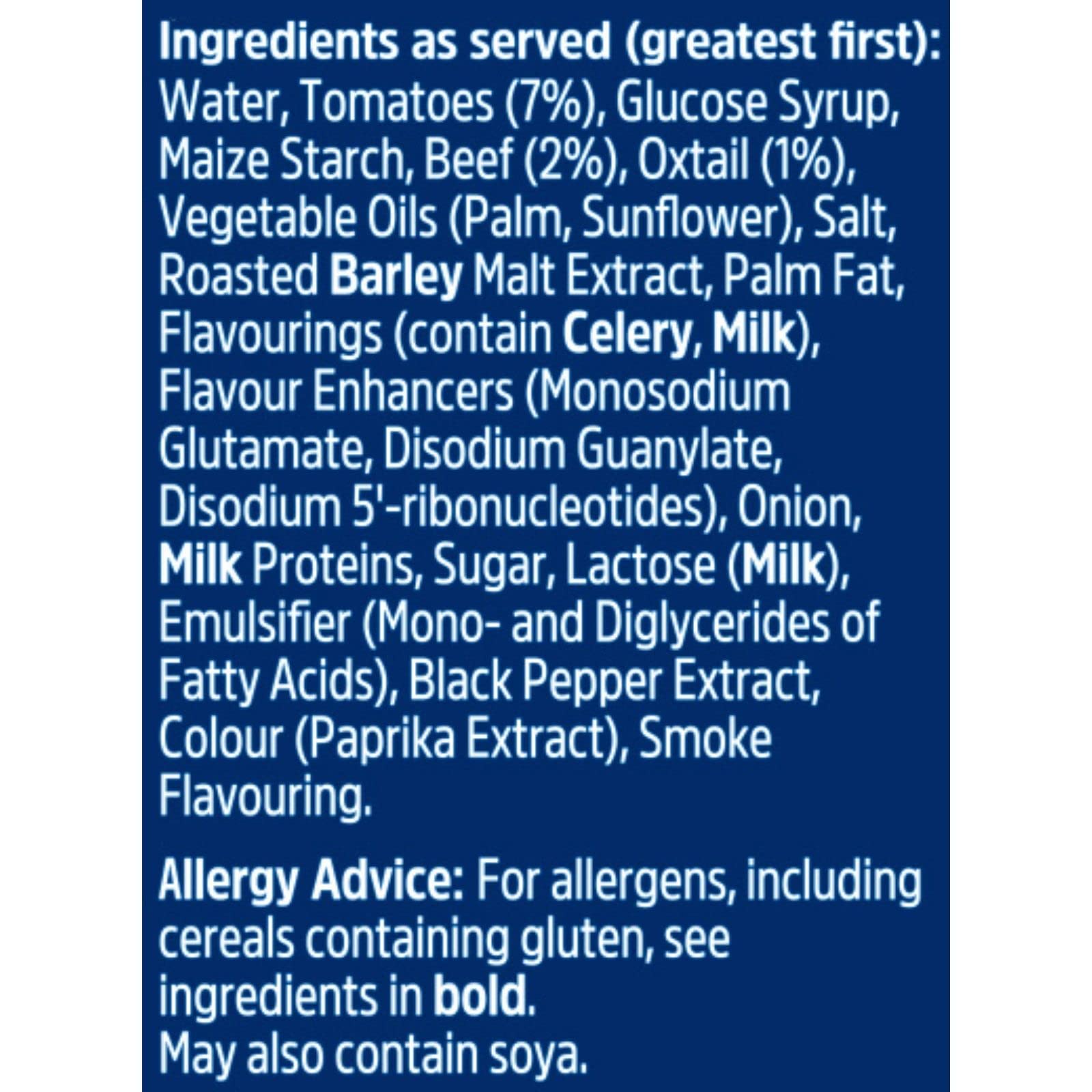 Batchelors Cup a Soup Oxtail Instant Soup Sachets, 78g Box (Pack of 9) 6