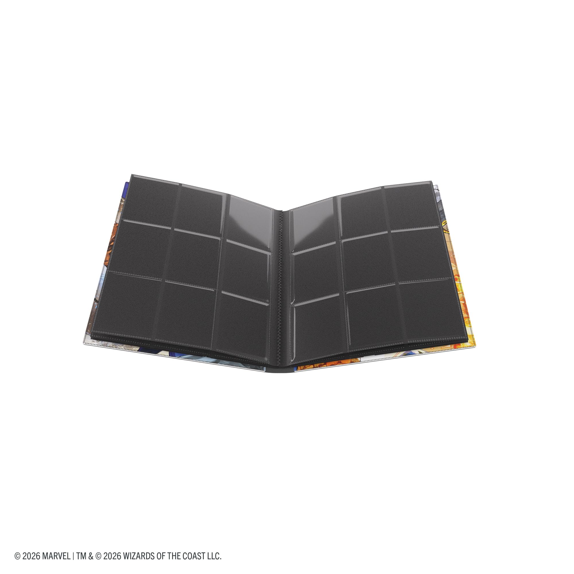 Gamegenic Casual Album 18-Pocket - Holds 360 Cards | Side-Loading Pockets | Marvel Fantastic Four Design 4