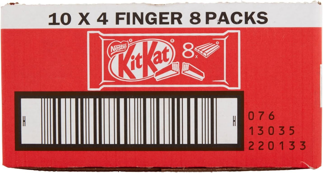 KitKat 4 Finger Milk Chocolate Bar Bumper Multipack, 8 x 41.5 g
