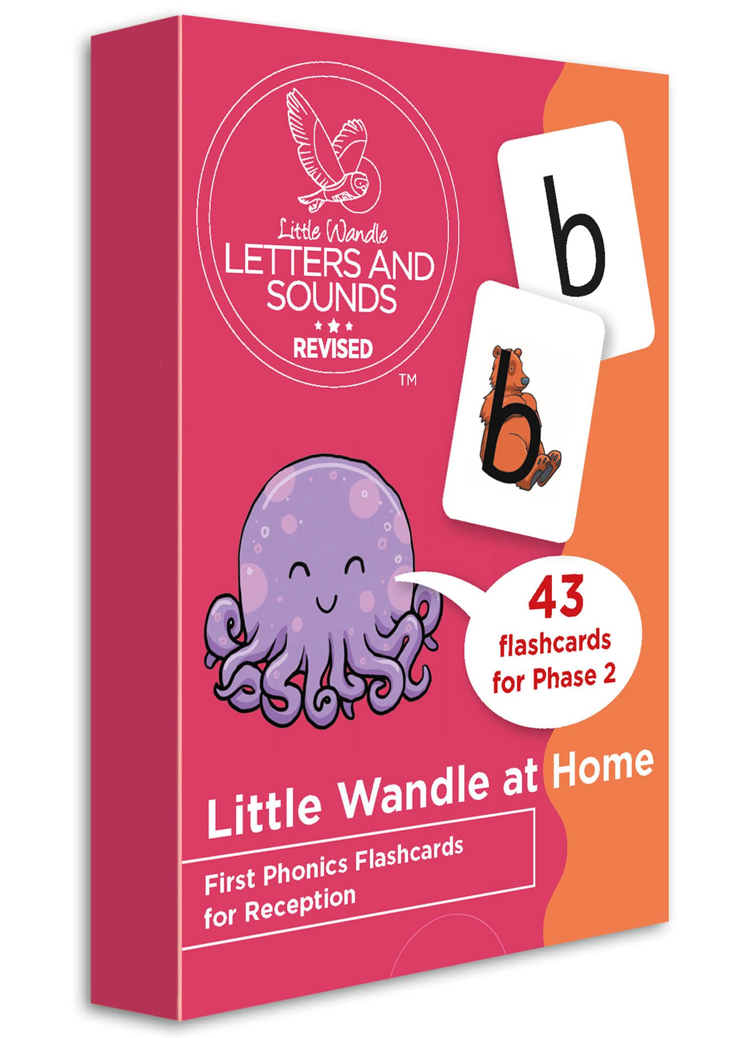 Collins Little Wandle at Home First Phonics Flashcards for Reception | Ages 4-5 1