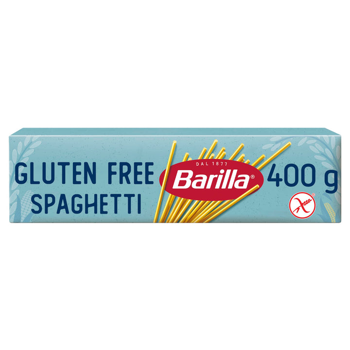 Barilla Gluten Free Spaghetti No.5 – Authentic Italian Corn & Rice Pasta 400g