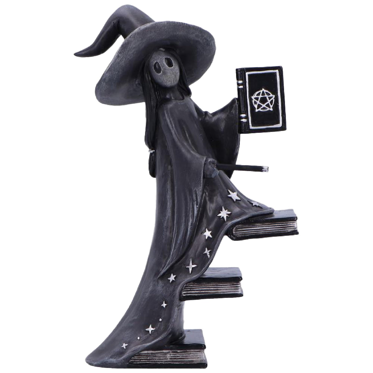 Nemesis Now Luna Witch Figurine - Floating Books - 15 cm