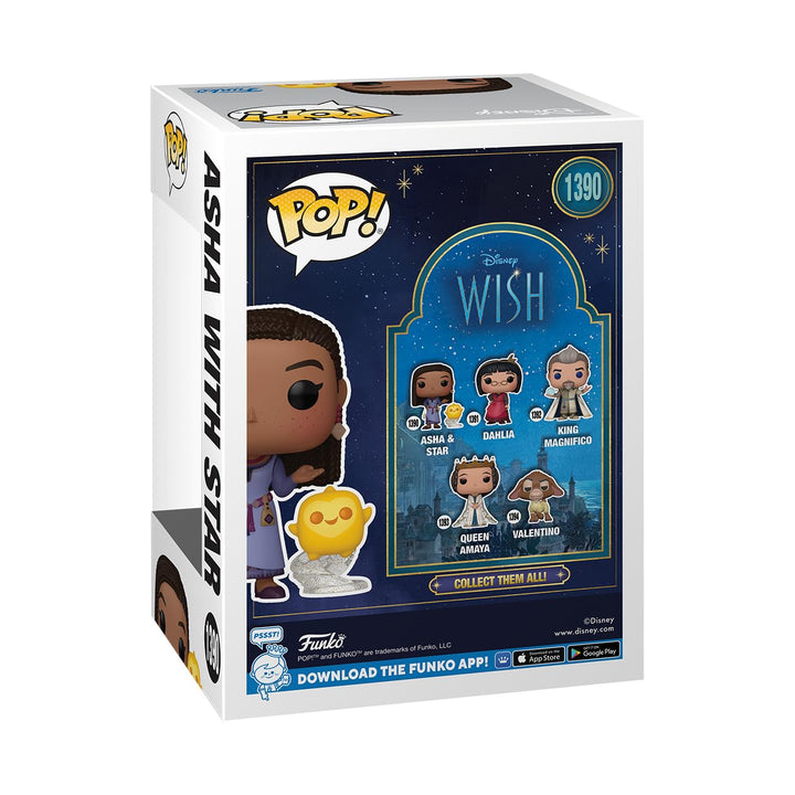 Funko Pop! Disney Wish - Asha & Star Vinyl Figure Collectible Set