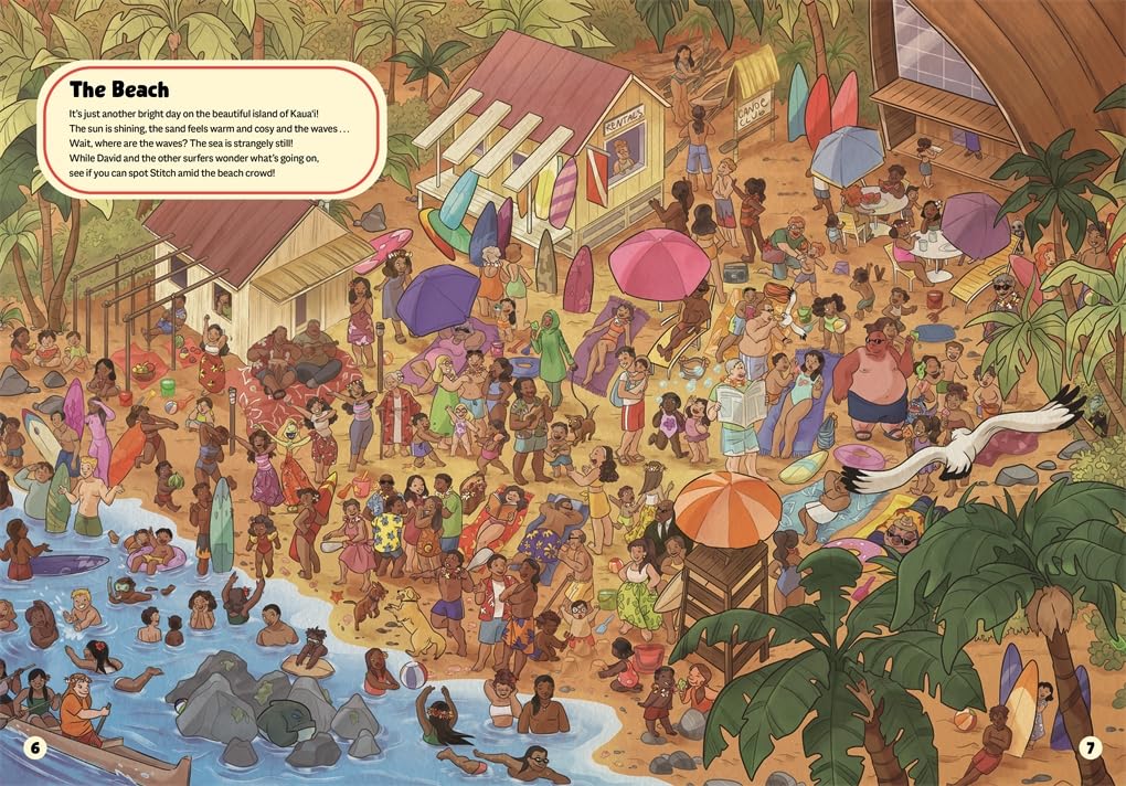 Studio Press Where's Stitch?: A Disney Search-and-Find Activity Book | Paperback | English