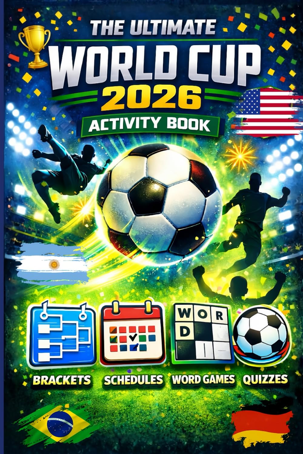 J Publish The Ultimate World Cup 2026 Activity Book | Ages 7-14 | Paperback