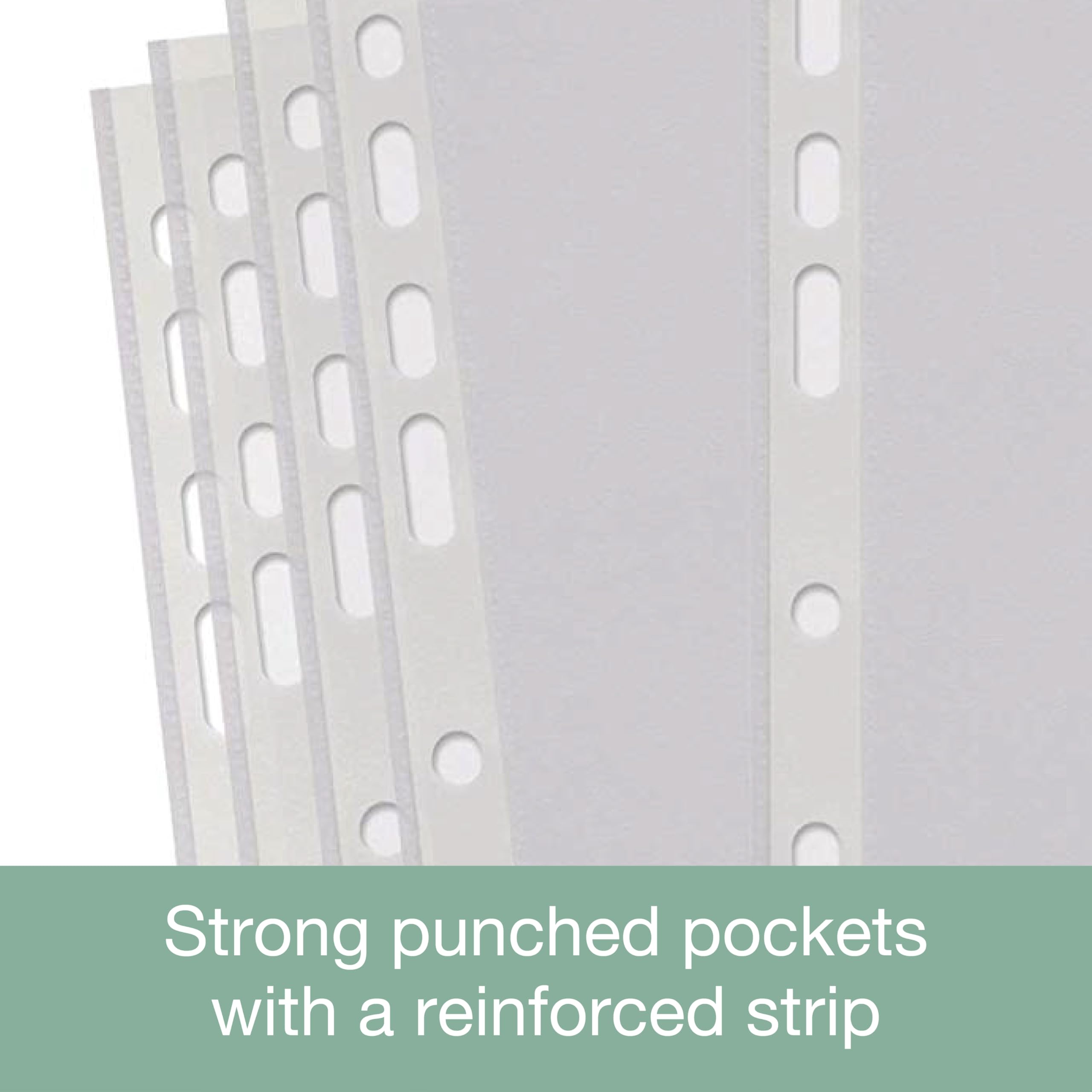 SUMMIT A4 Punched Pockets - Crystal Clear Protection | Universal Multi-Punch | Pack of 500 4