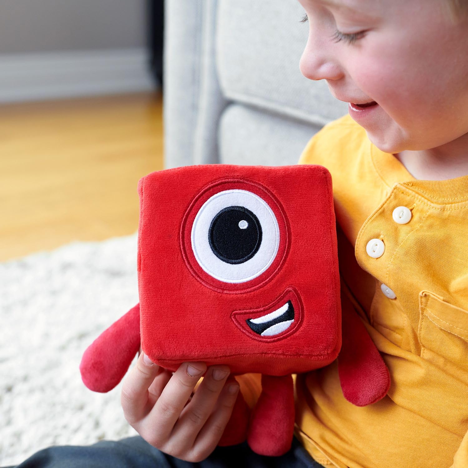 Learning Resources Numberblocks One Plush Toy | Red | Ages 18 Months+ 7