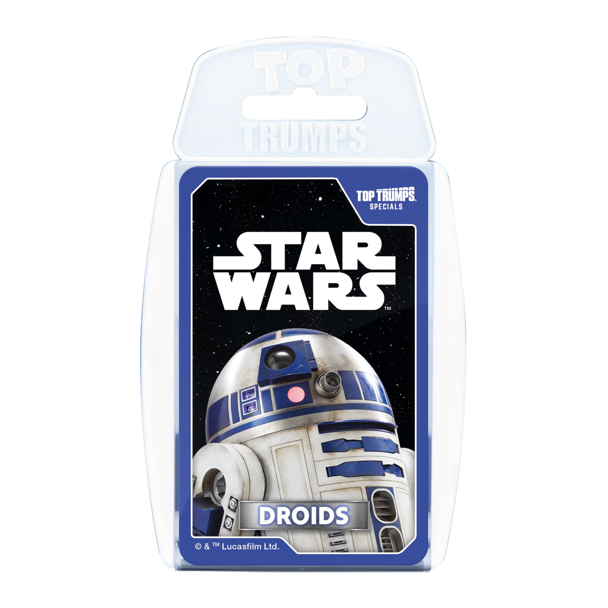 Top Trumps Star Wars Droids Dedicated Deck Card Game | Portable Plastic Case | Unisex Adult 1