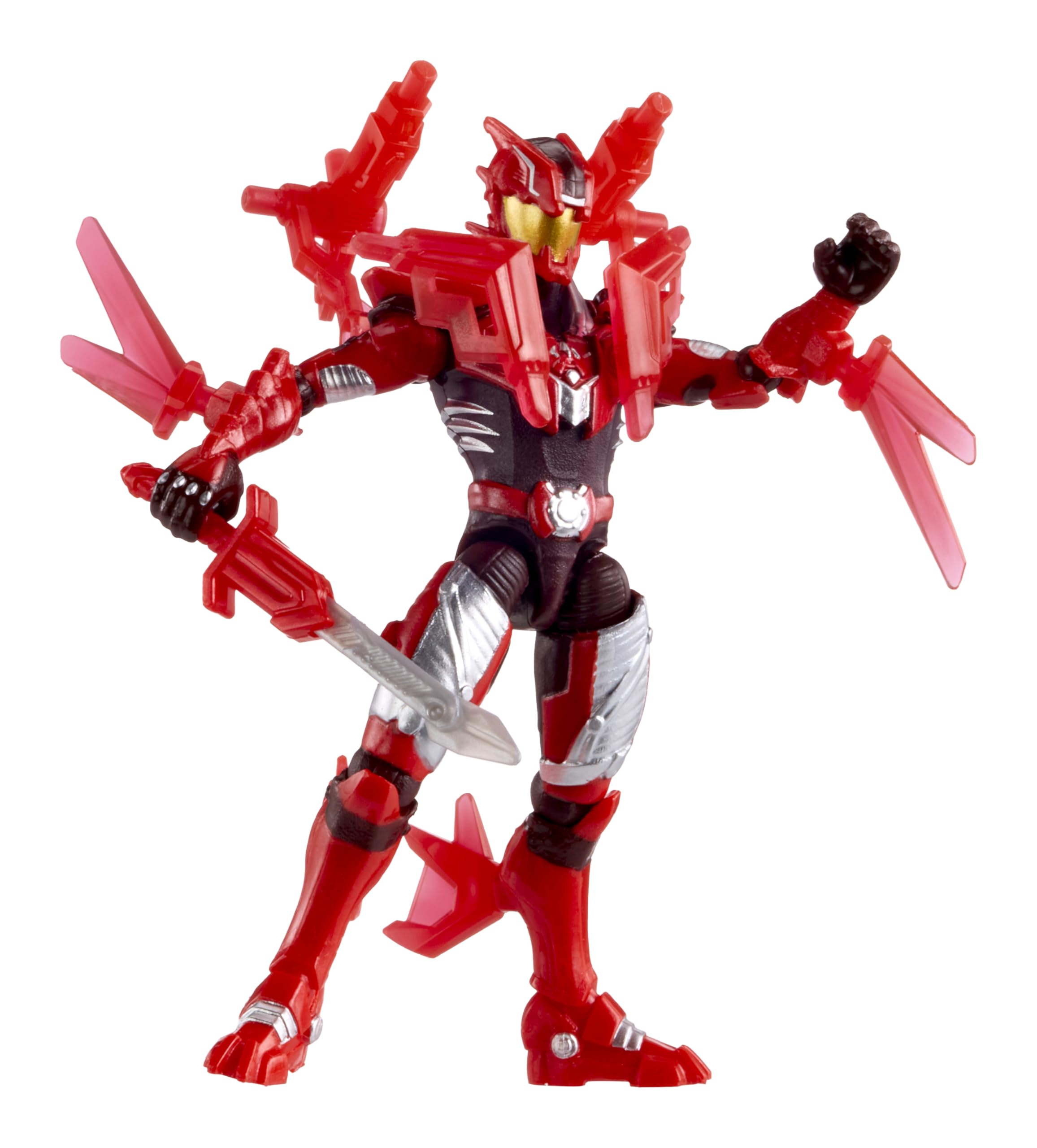 Armorsaurs T-Rex Pilot Liam Roberts - 9.5cm Poseable Action Figure with Transforming Weapon | 11 Points of Articulation | Ages 6+ 4