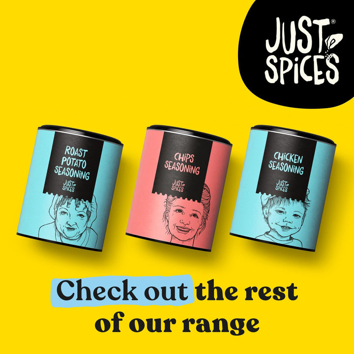 Just Spices Classic Roast Potato Seasoning, 72g – Spud-Tacular Flavour for Crispy Golden Roast Potatoes