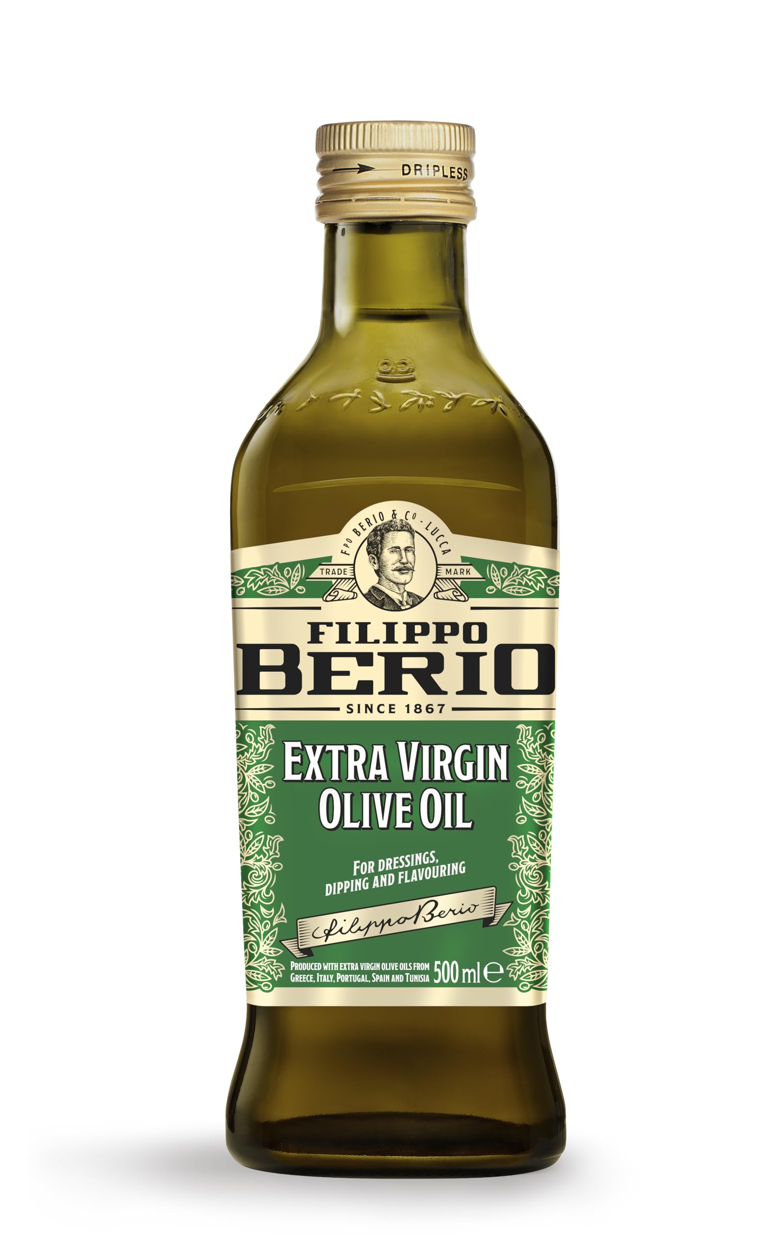 Filippo Berio Extra Virgin Olive Oil - Cold Pressed | 500ml Size
