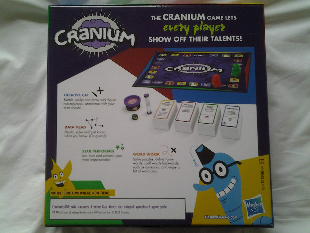 Hasbro Gaming Cranium Game Board Game