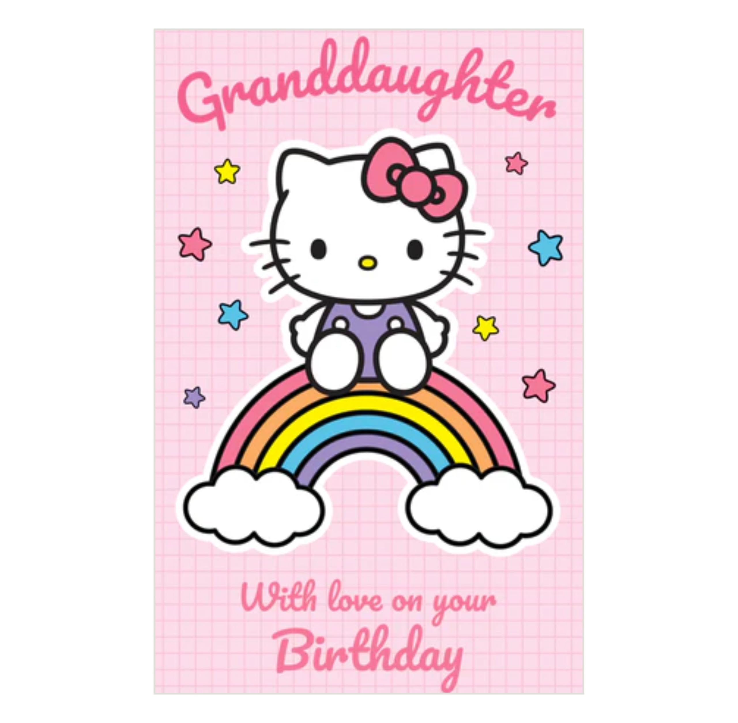 Danilo Promotions LTD Hello Kitty Granddaughter Birthday Card | 176mm x 127mm 4