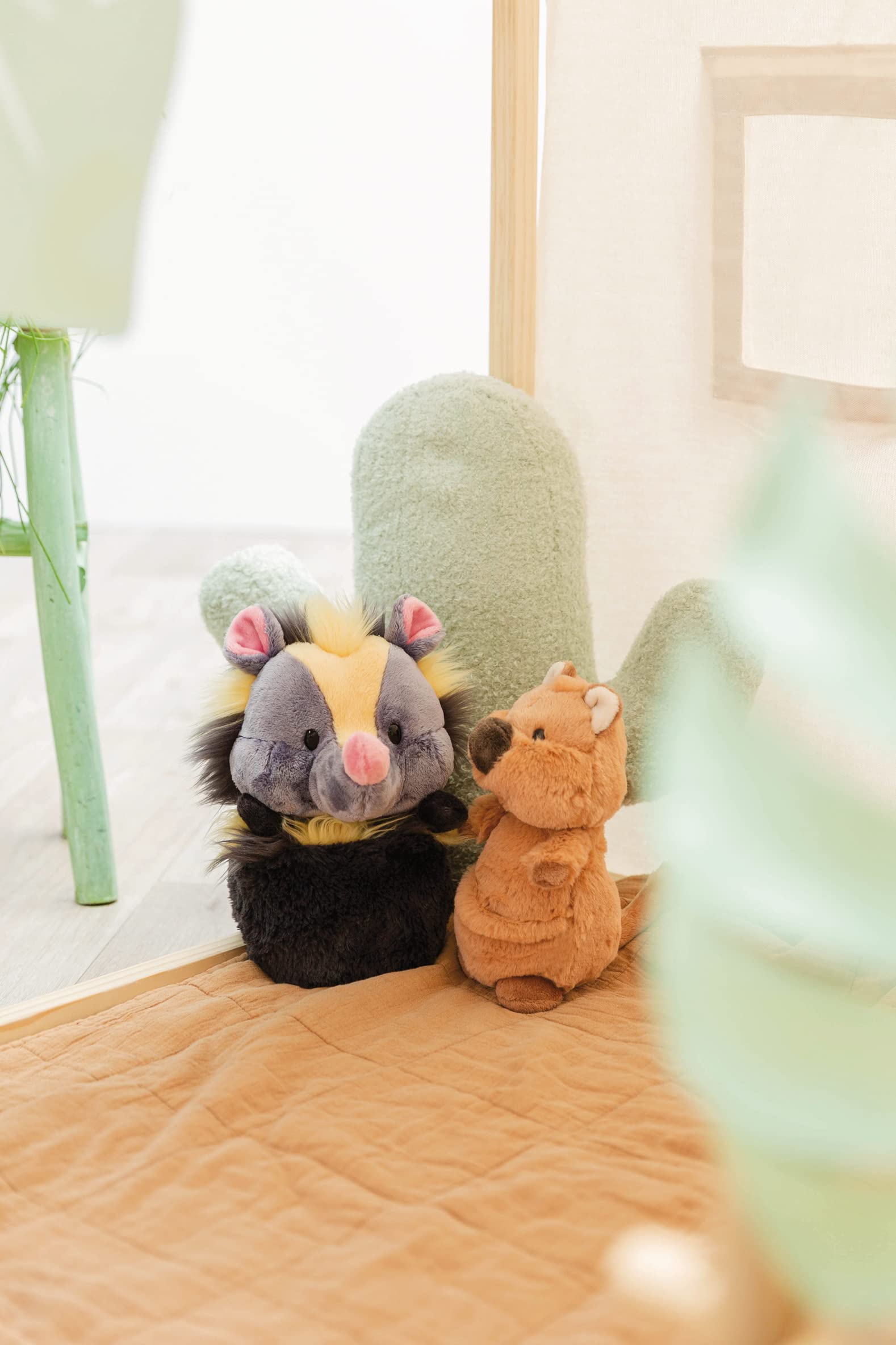 NICI Quokka-Mola 22 cm Plush Toy – Soft Stuffed Animal from Recycled Materials 15