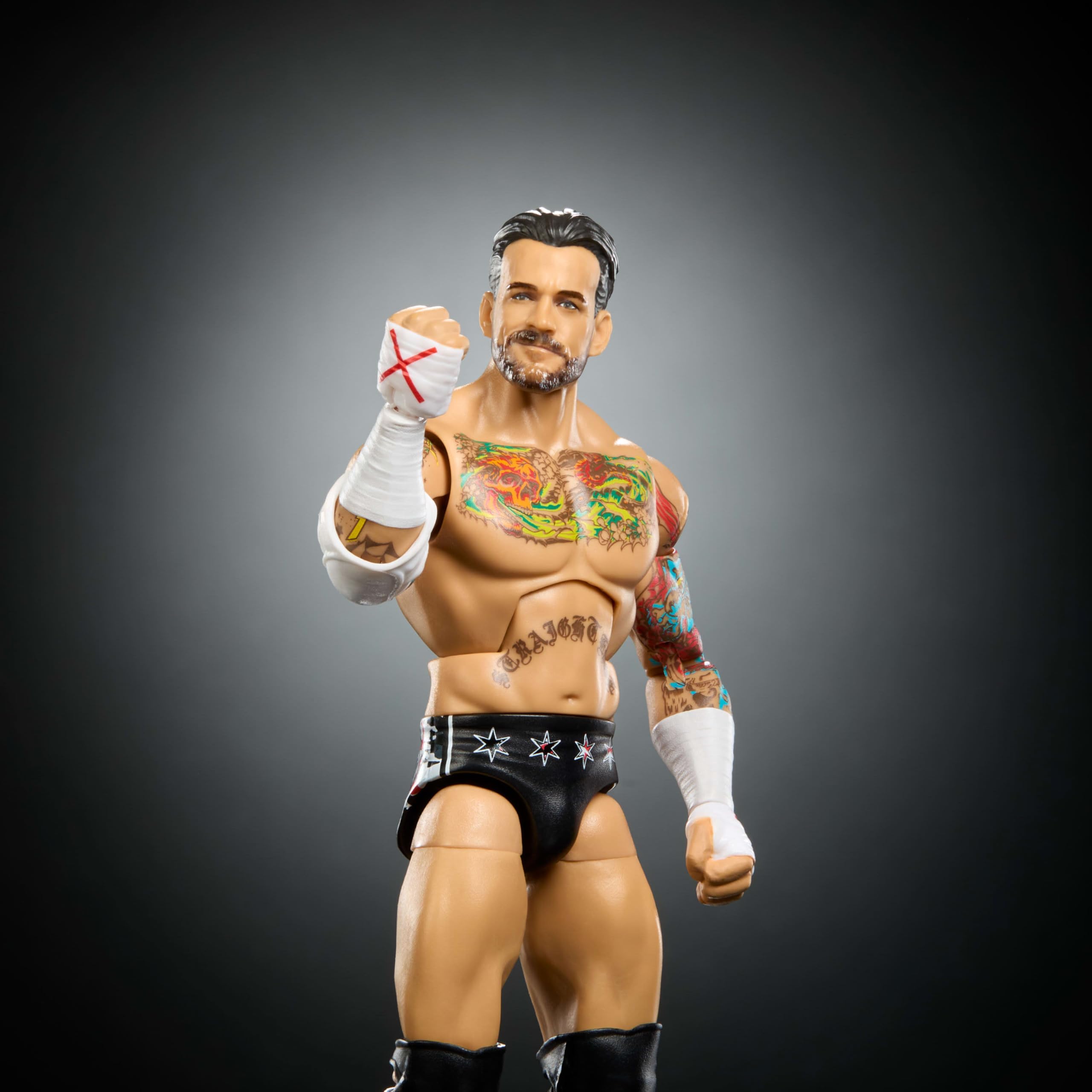 Mattel WWE Elite Collection CM Punk Action Figure | 6-inch Scale | 25 Points of Articulation 3
