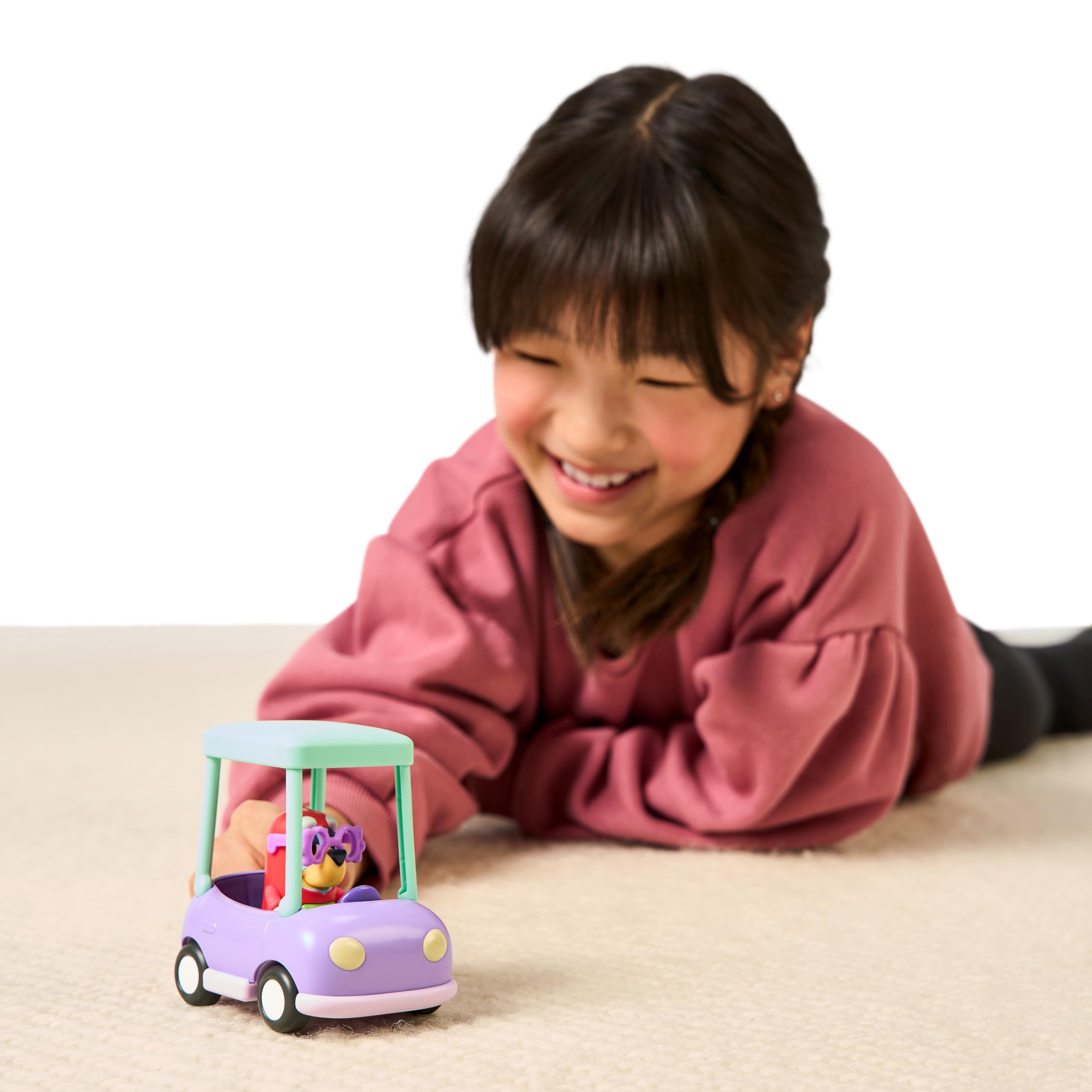 Bluey Grannies Car Playset - Includes Janet Figure, Fits 6-7.6 cm Bluey Figures, Ages 5 and Up 2