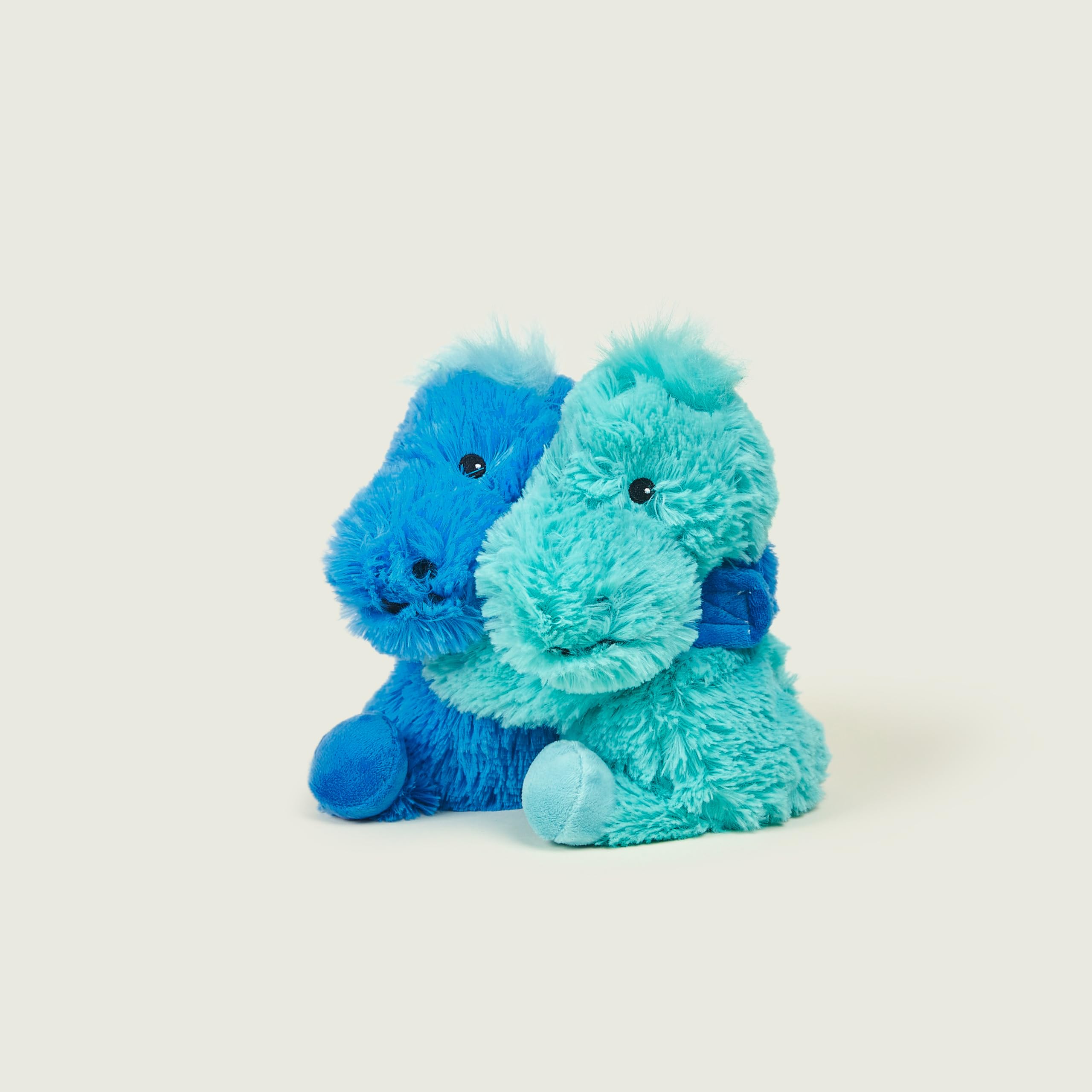 Warmies Warm Hugs Dinosaur Microwavable Plush with Lavender Scent | Blue Polyester 4