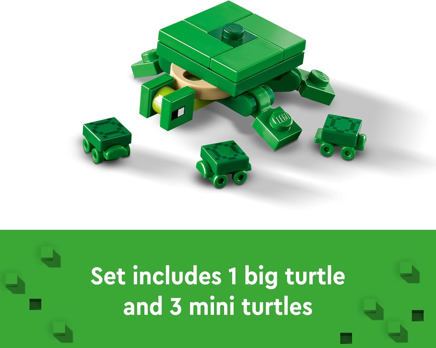 LEGO Minecraft Das Turtle Beach House – Bauset mit Turtle Warrior, Drowned &amp; Turtles für Kinder ab 8 Jahren 11