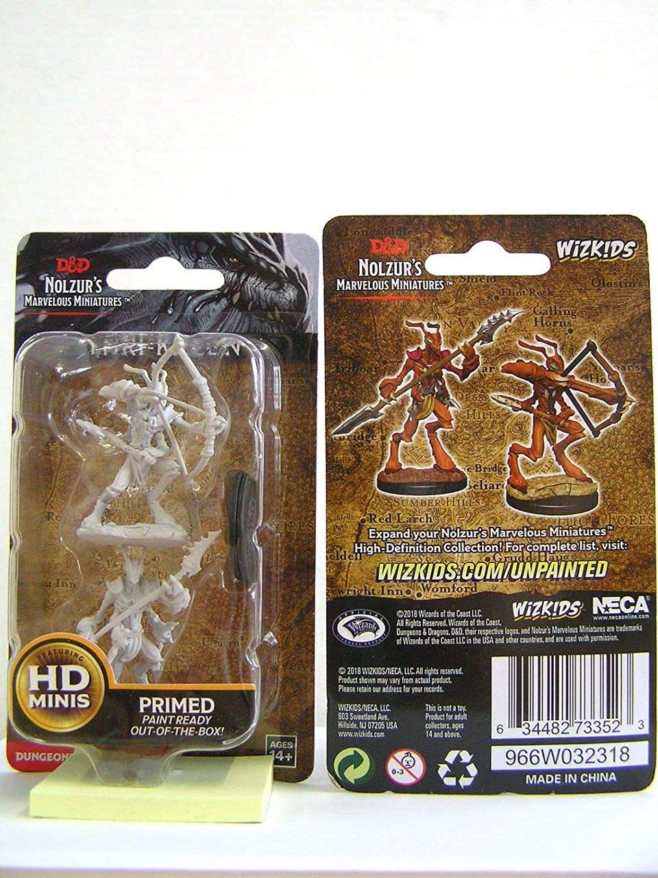 WizKids D&D Nolzurs Marvelous Unpainted Miniatures: Wave 5: Thri-Kreen [Plastic] 1