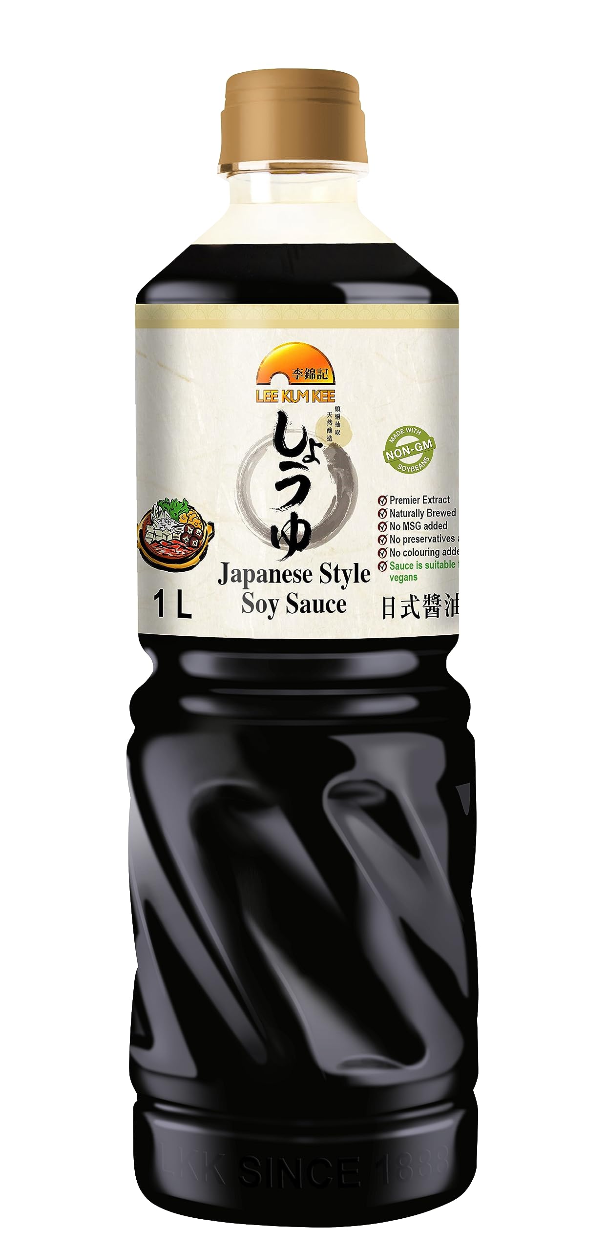 Lee Kum Kee Premium-Sojasauce nach japanischer Art, 1 l