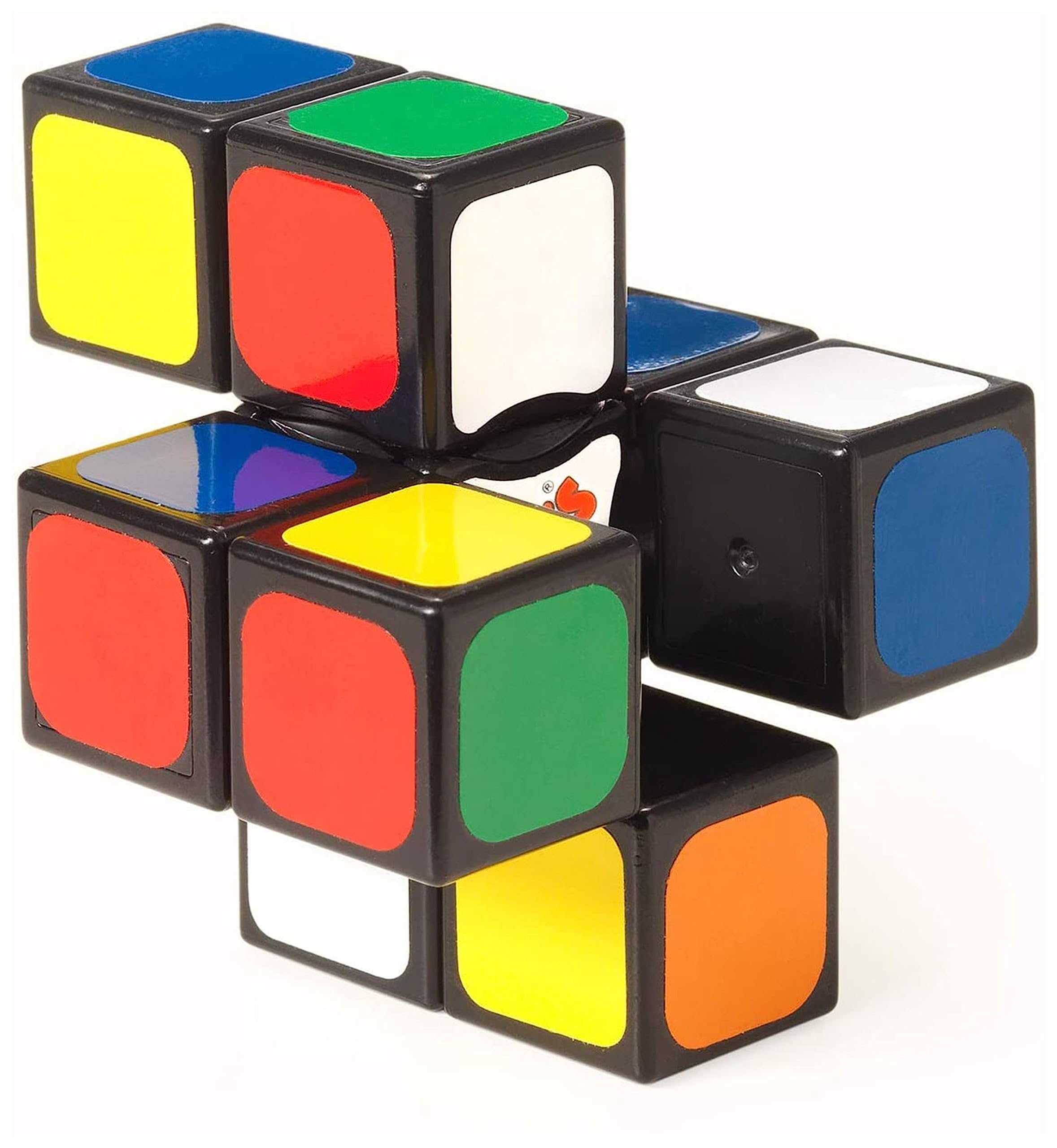 Rubik's Edge 3x3x1 Sequential Puzzle Cube for Beginners | Stickerless | Portable 6