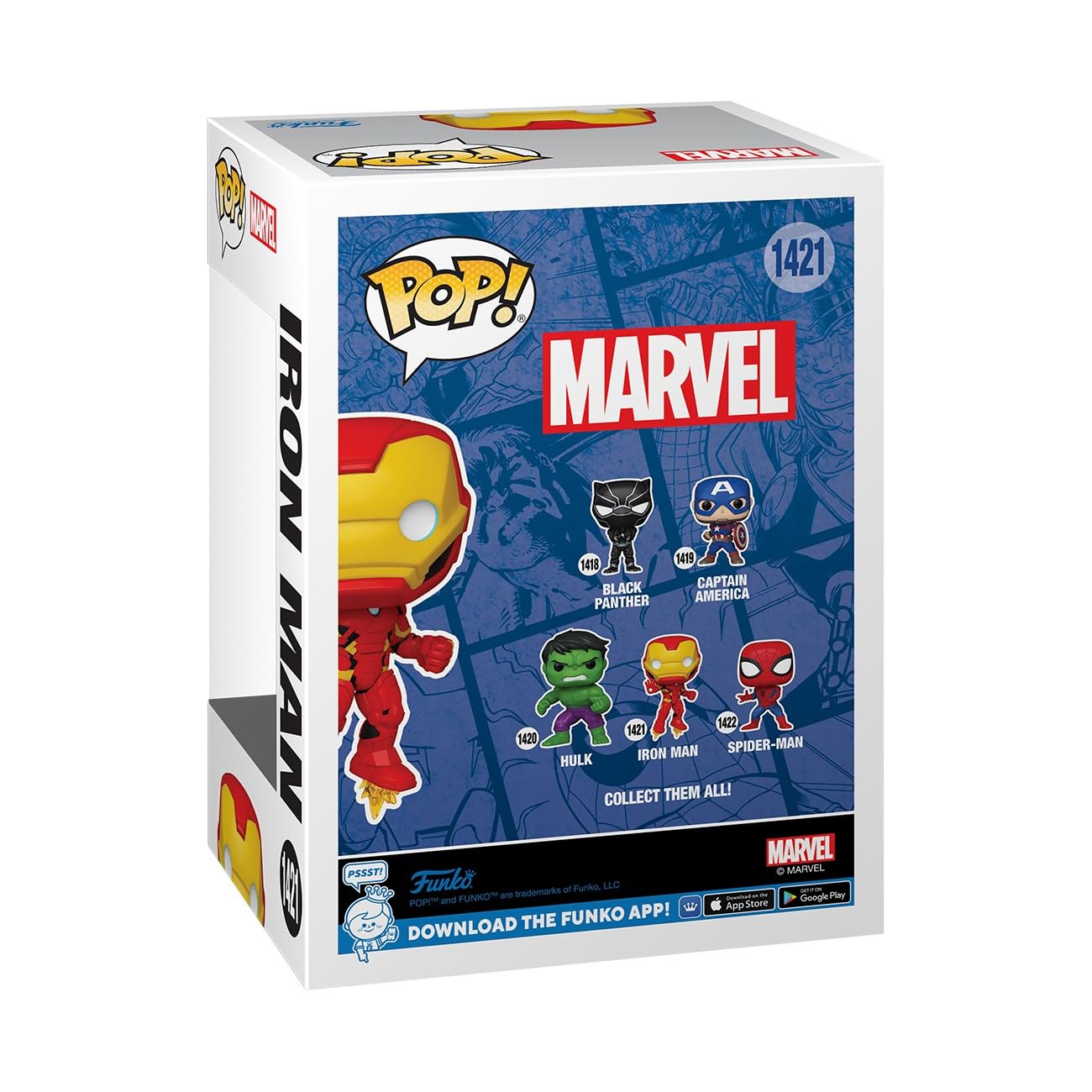 Funko Pop! Marvel Iron Man - New Classics Collectible Vinyl Figure | 3.75 in 3