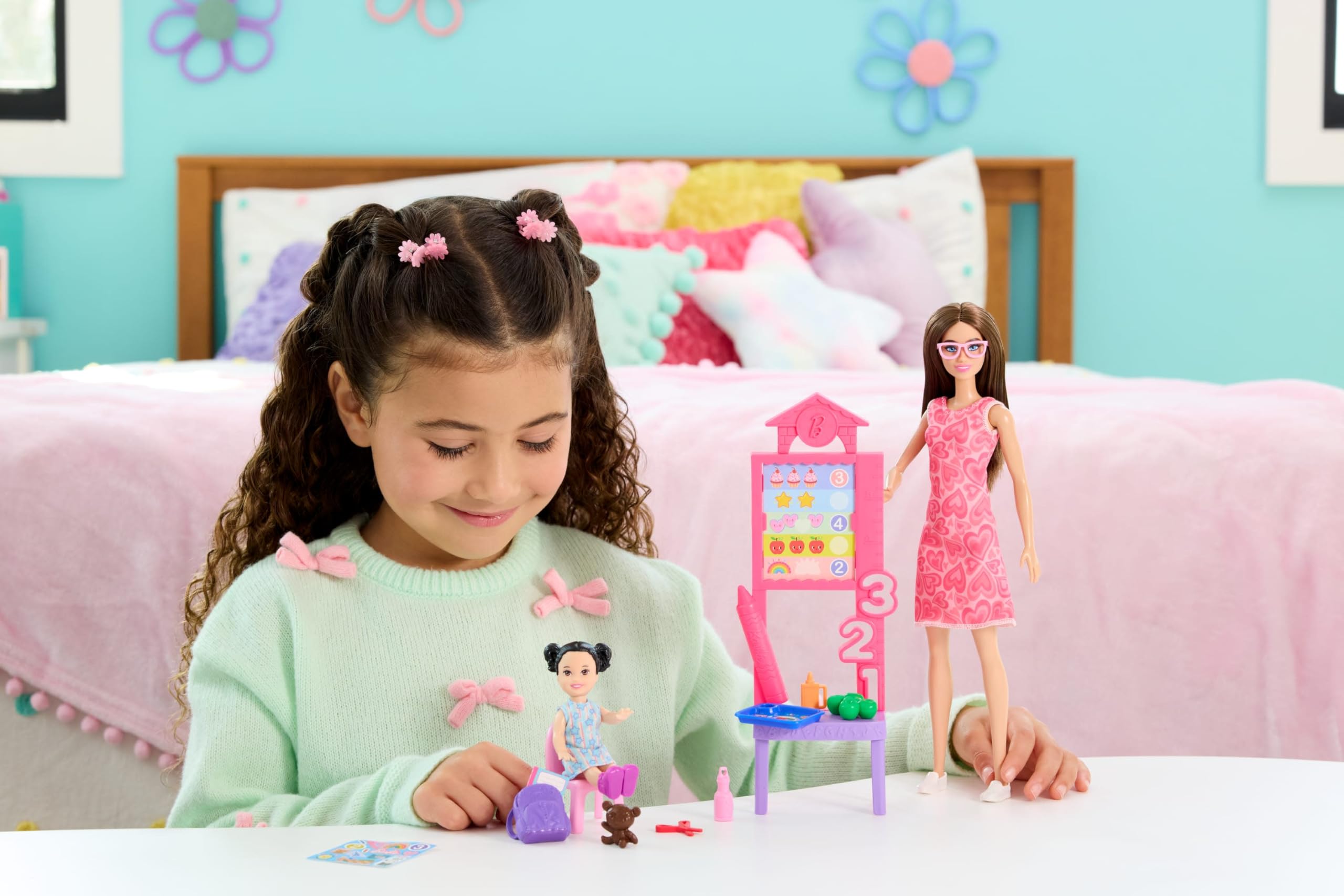 Barbie Careers Teacher Playset with Fashion Doll | Includes Accessories & Sticker Sheet | Ages 3+ 2